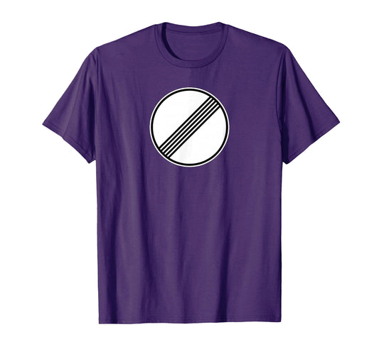 Autobahn Unrestricted No Limits T-Shirt - Minimalist Print for Adults - T-Shirt, Sweatshirt, Hoodie