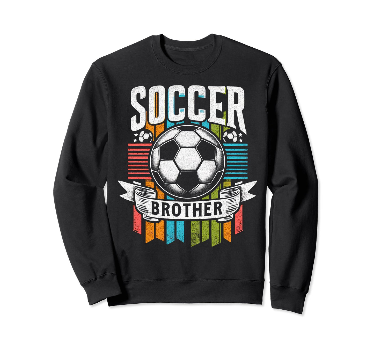 Soccer Brother Family Matching Team Sweatshirt - Graphic Print for Adults - T-Shirt, Sweatshirt, Hoodie