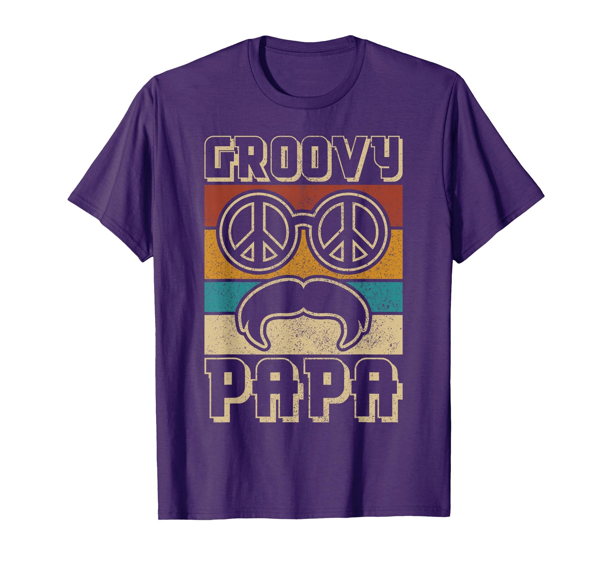 Groovy Papa 60S Outfit 70S Themed T-Shirt - Fun Novelty Design for Adults - T-Shirt, Sweatshirt, Hoodie