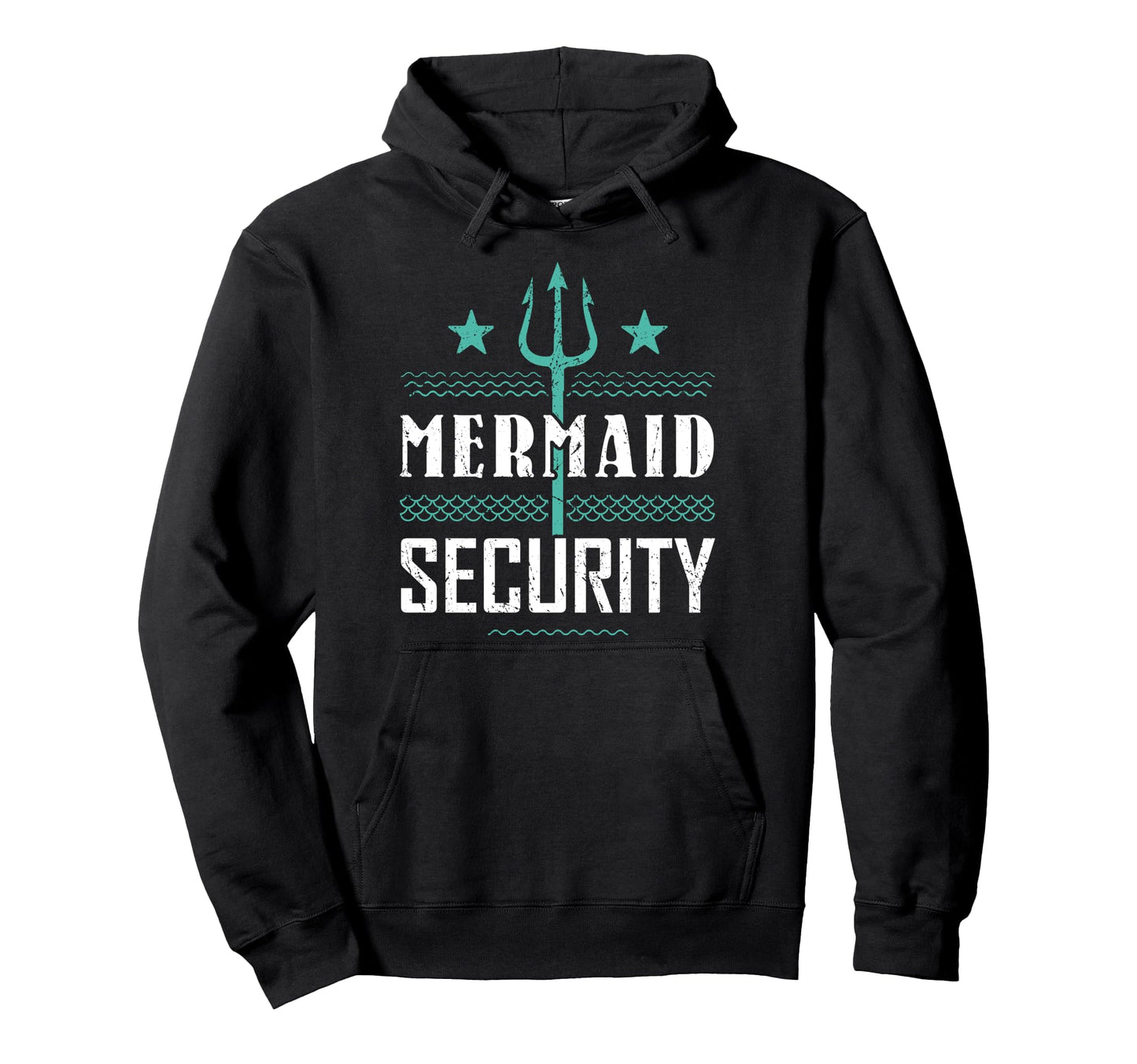 Mermaid Security Dad Mermaid Birthday Hoodie - Custom Art Print Unisex - T-Shirt, Sweatshirt, Hoodie