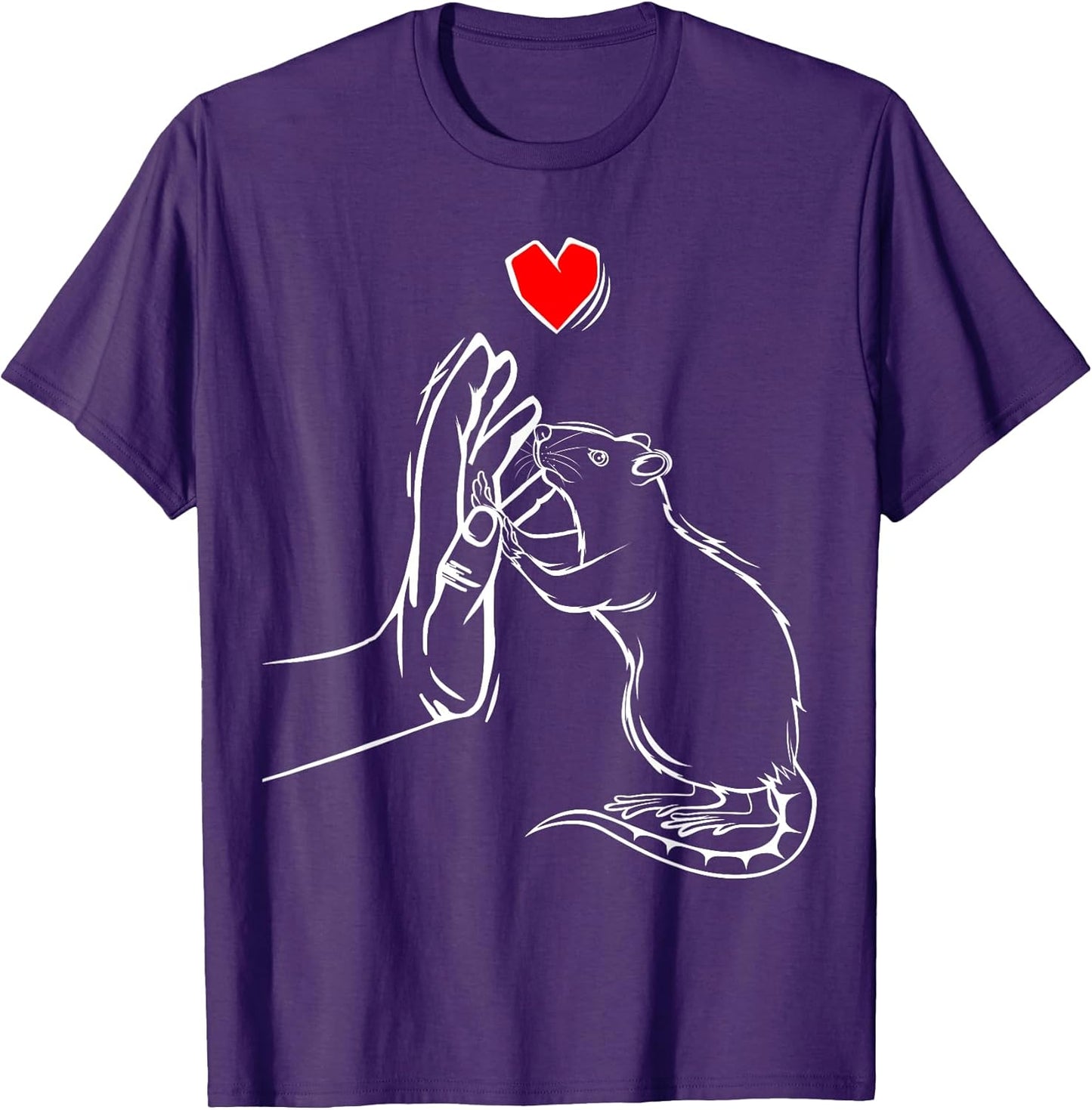 Cute Rat & Pet Gifts Unisex T-shirt, Sweatshirt, Hoodie, Long Sleeve Tee - T-Shirt, Sweatshirt, Hoodie
