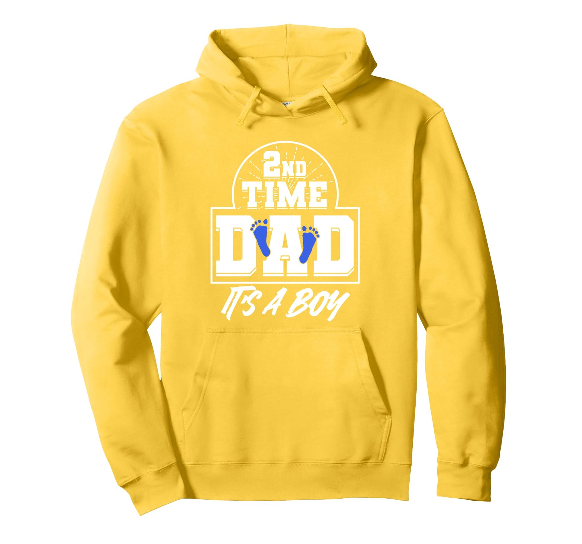 2Nd Second Time Dad Its Gender Reveal Hoodie - Aesthetic Graphic Men Women - T-Shirt, Sweatshirt, Hoodie