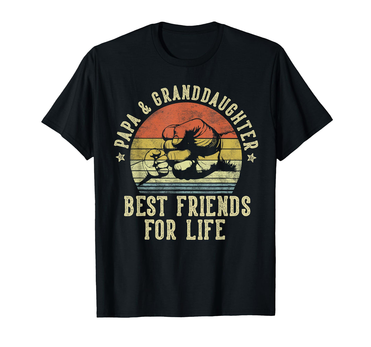 Papa And Granddaughter Best T-Shirt - Casual Everyday Wear for Adults - T-Shirt, Sweatshirt, Hoodie