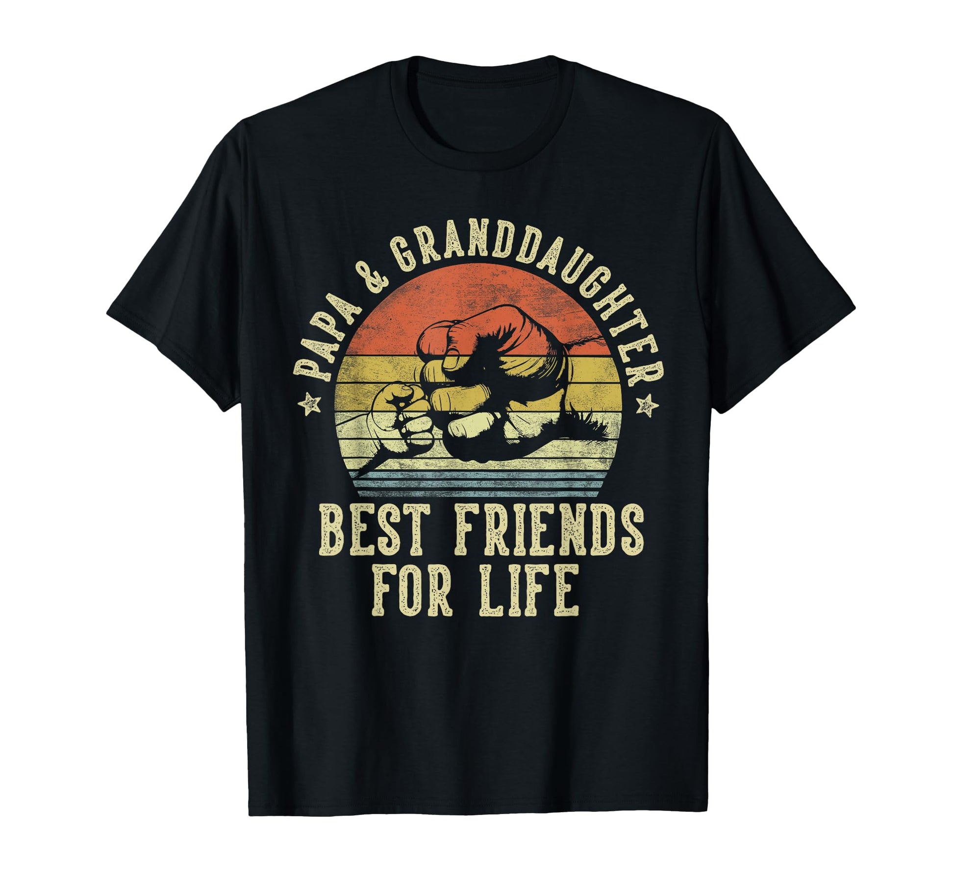Papa And Granddaughter Best T-Shirt - Casual Everyday Wear for Adults - T-Shirt, Sweatshirt, Hoodie