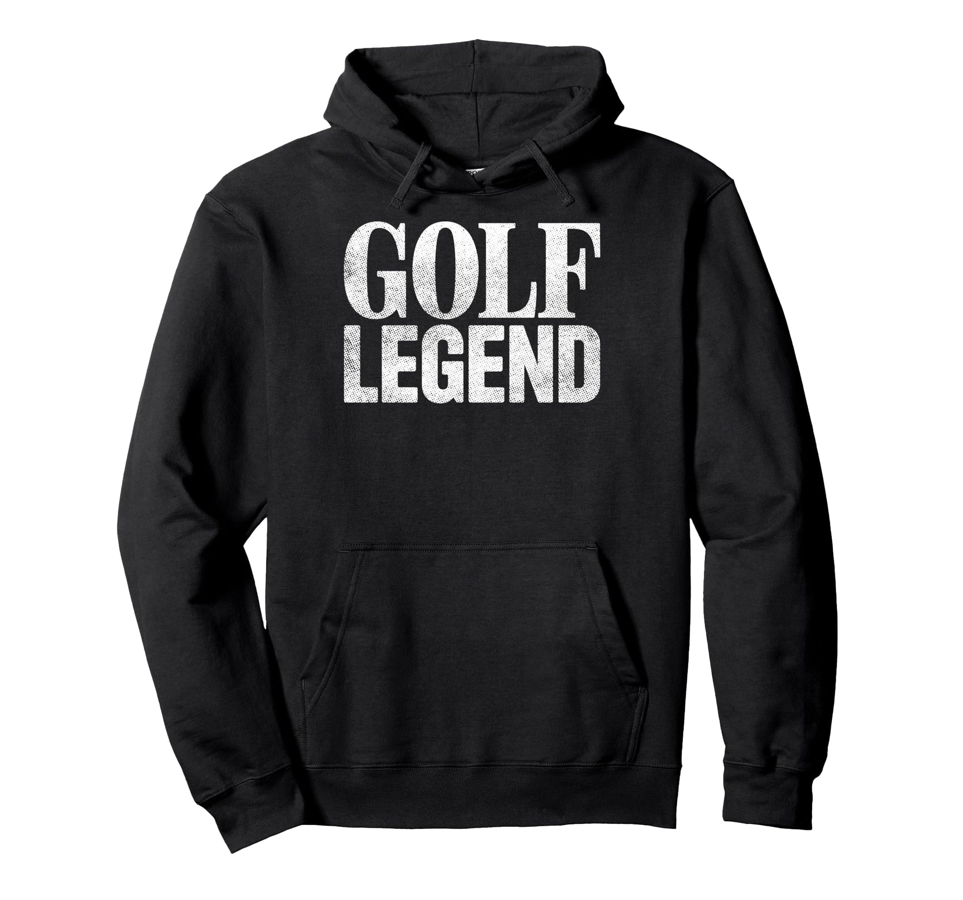 Golf Legend Player Golfing Golfer Hoodie - Fun Novelty Design for Adults - T-Shirt, Sweatshirt, Hoodie