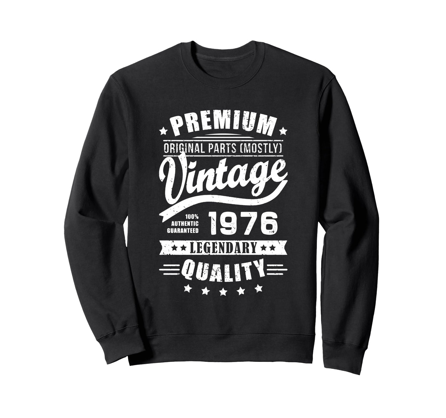 1976 T Shirts Funny 50Th Birthday Sweatshirt - Minimalist Print Men Women - T-Shirt, Sweatshirt, Hoodie