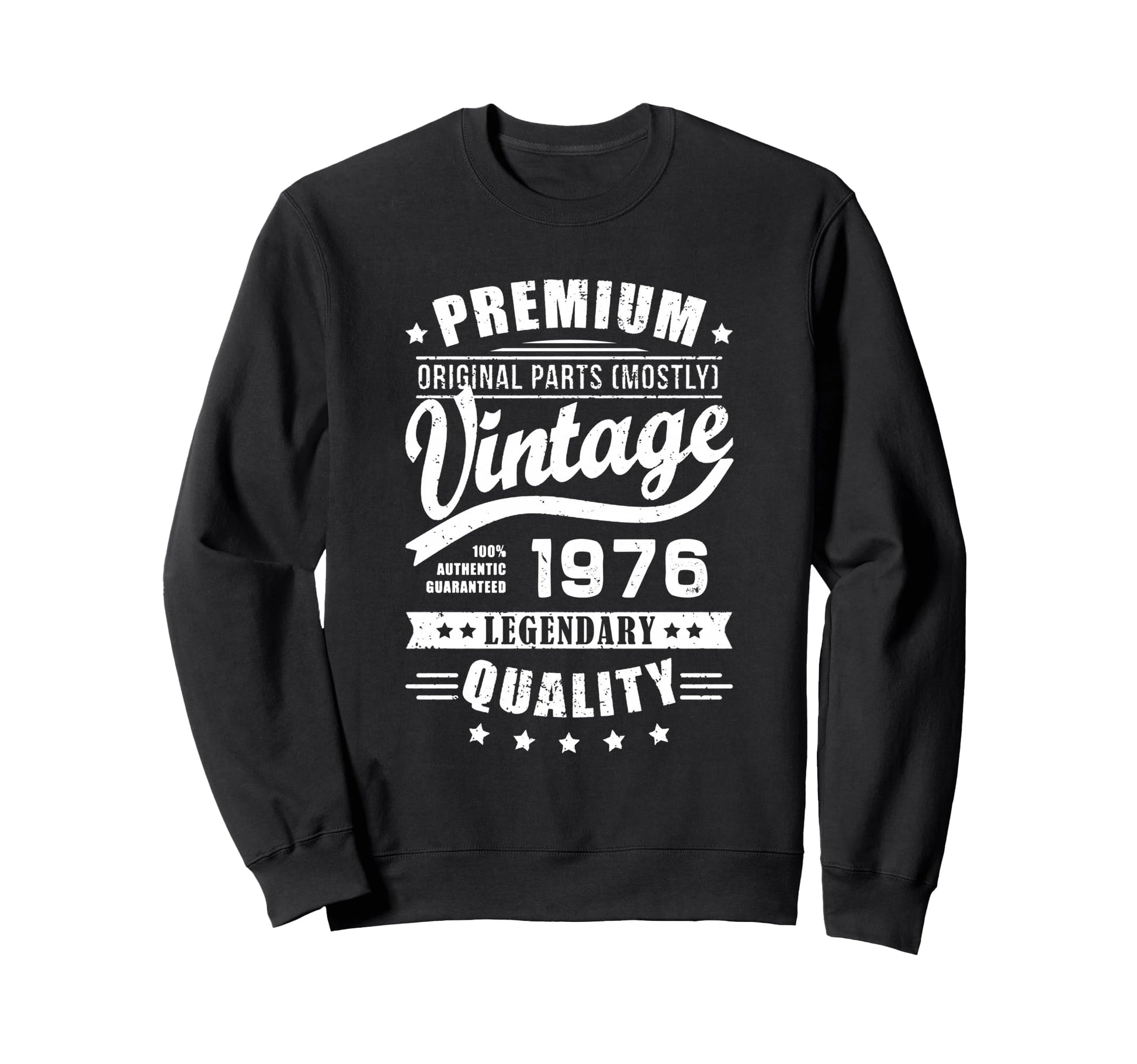 1976 T Shirts Funny 50Th Birthday Sweatshirt - Minimalist Print Men Women - T-Shirt, Sweatshirt, Hoodie