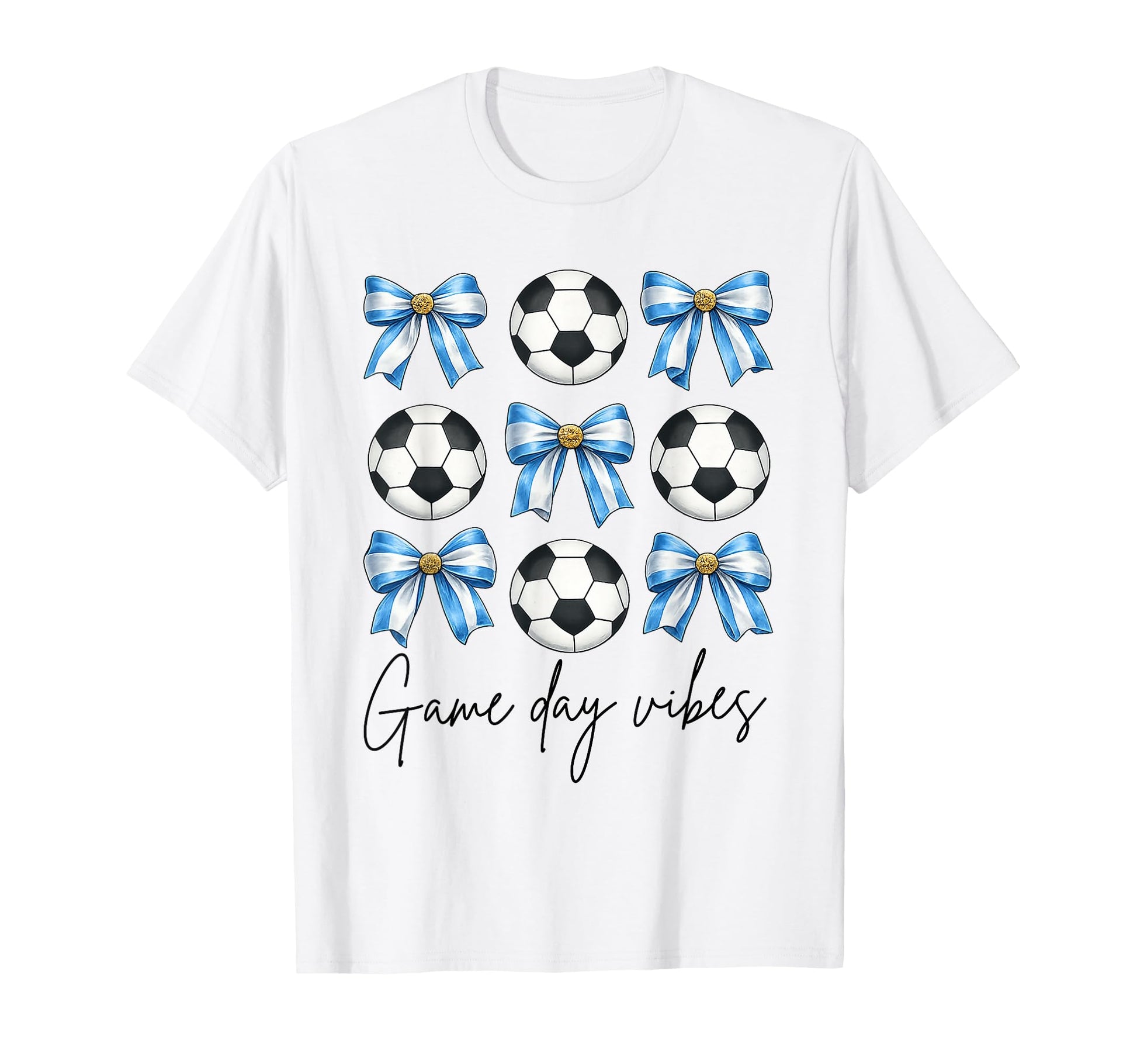 Argentina Flag Soccer Game Day Vibes T-Shirt - Streetwear Style Unisex - T-Shirt, Sweatshirt, Hoodie