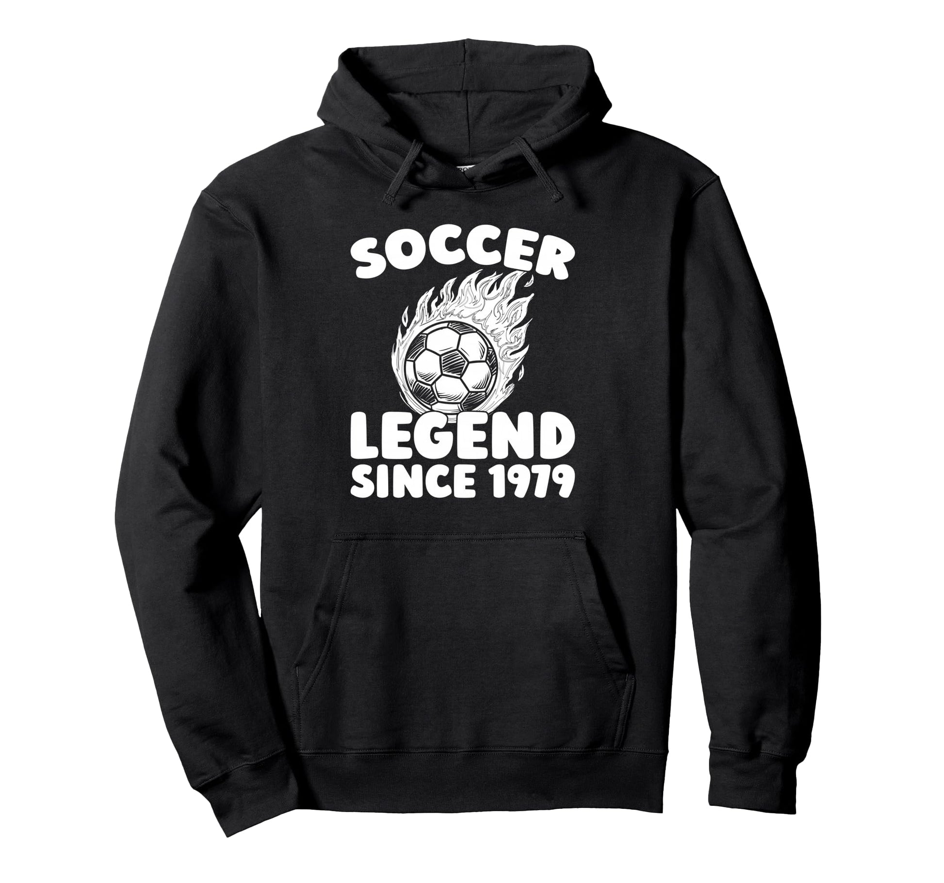 Born 1979 Sports Team Player Soccer Hoodie - Novelty Apparel for Adults - T-Shirt, Sweatshirt, Hoodie
