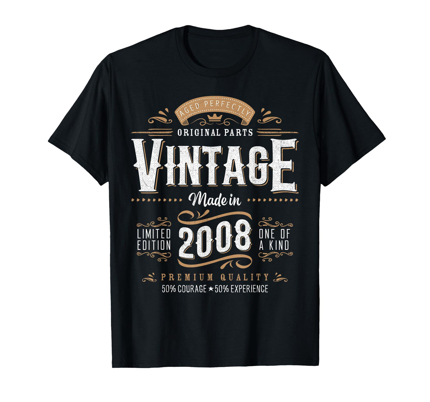 2008 Label 18Th Birthday Gift 18 T-Shirt - Casual Everyday Wear Men Women - T-Shirt, Sweatshirt, Hoodie