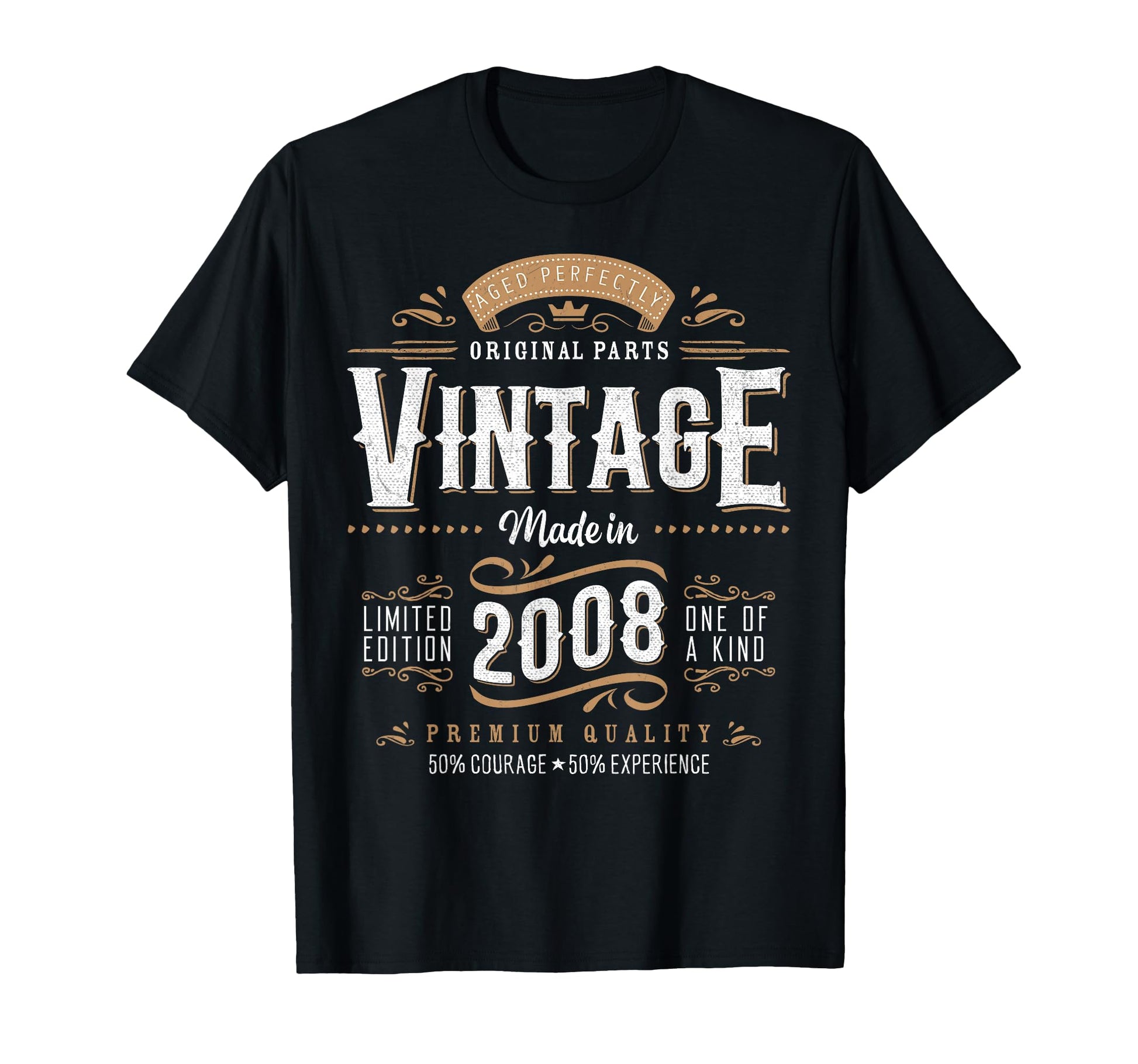 2008 Label 18Th Birthday Gift 18 T-Shirt - Casual Everyday Wear Men Women - T-Shirt, Sweatshirt, Hoodie
