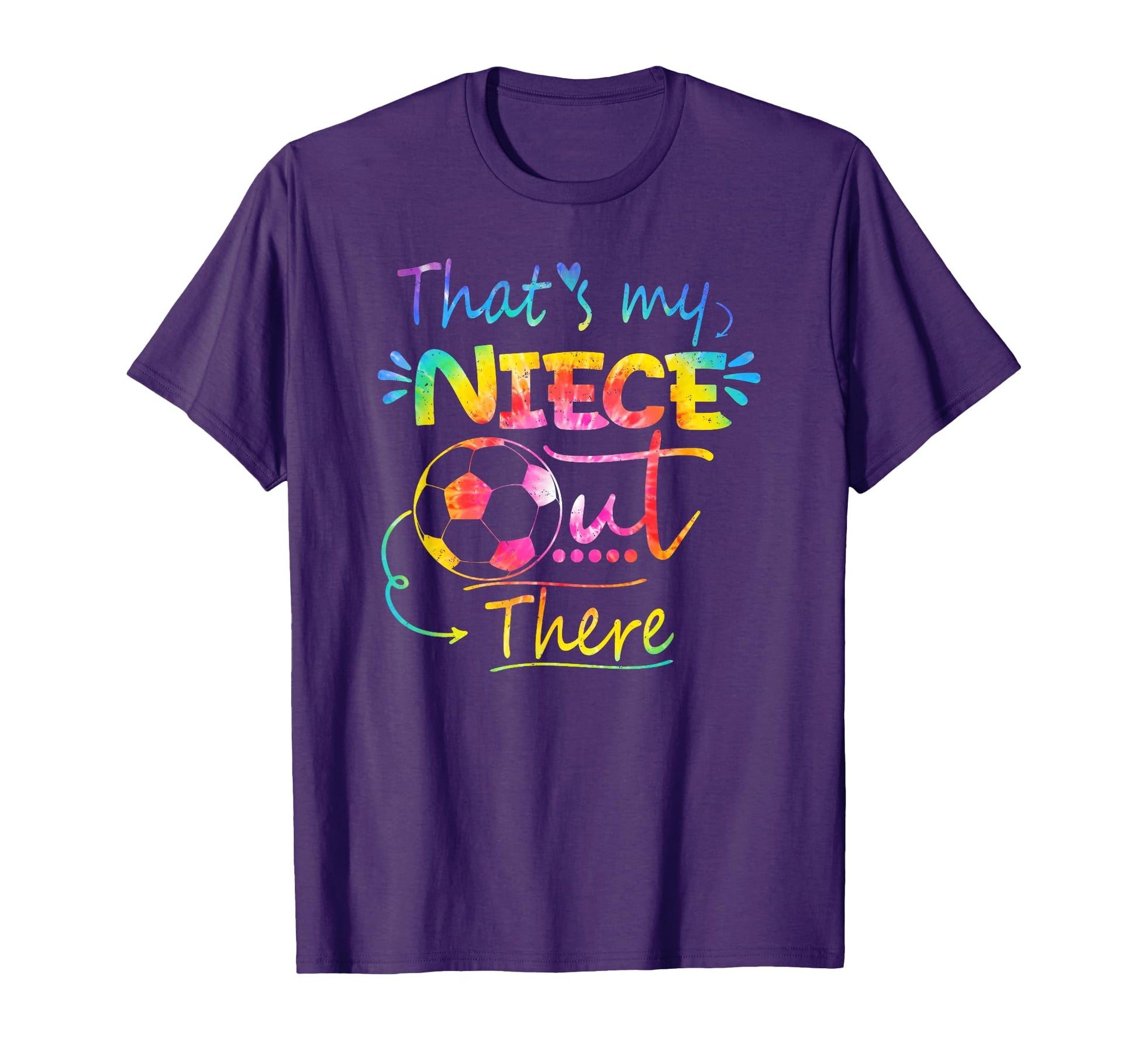 Thats My Niece Out There Soccer T-Shirt - Aesthetic Graphic for Adults - T-Shirt, Sweatshirt, Hoodie