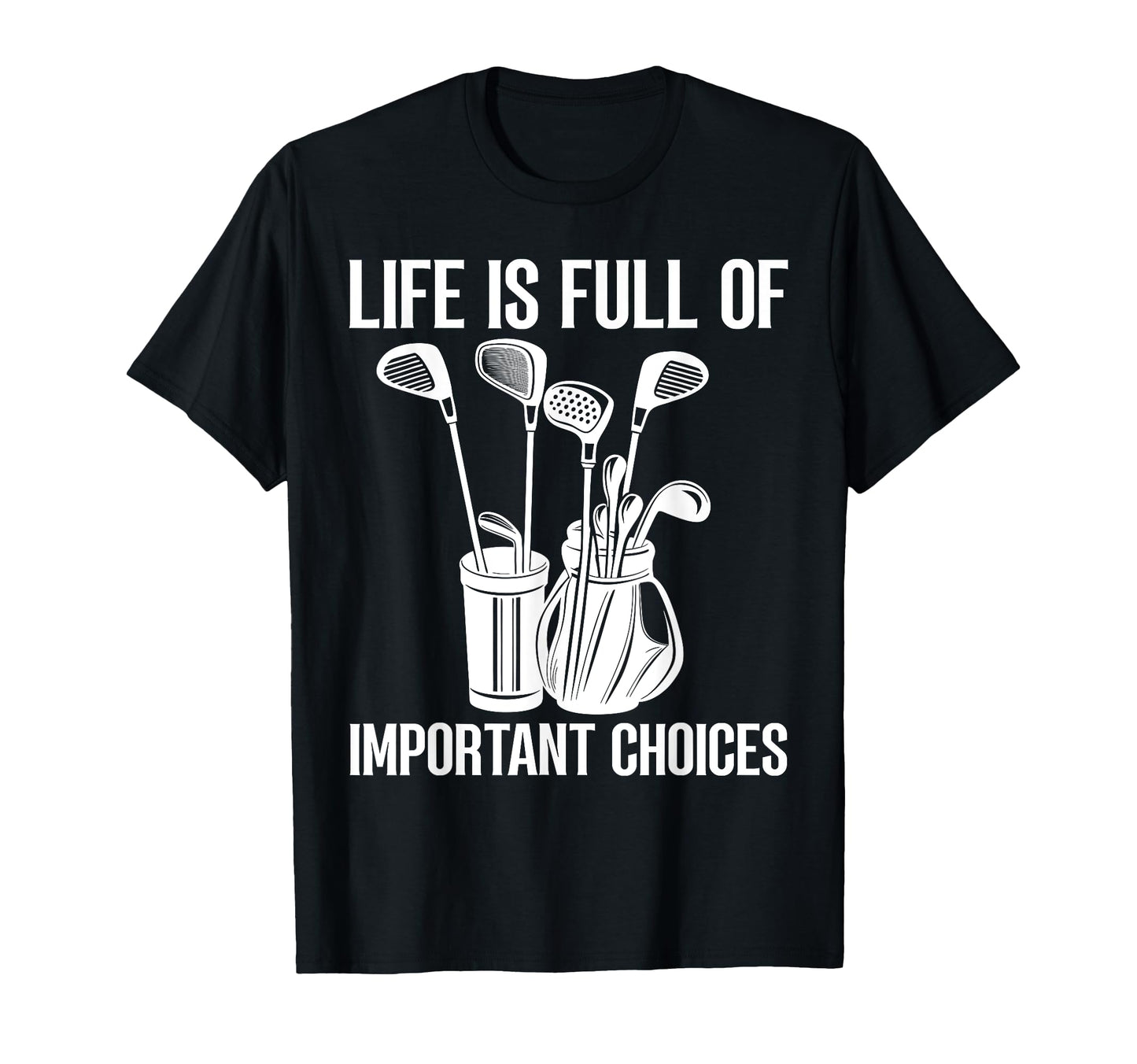 Golfer Nutrition Facts Funny Golf Dad T-Shirt - Graphic Print for Adults - T-Shirt, Sweatshirt, Hoodie