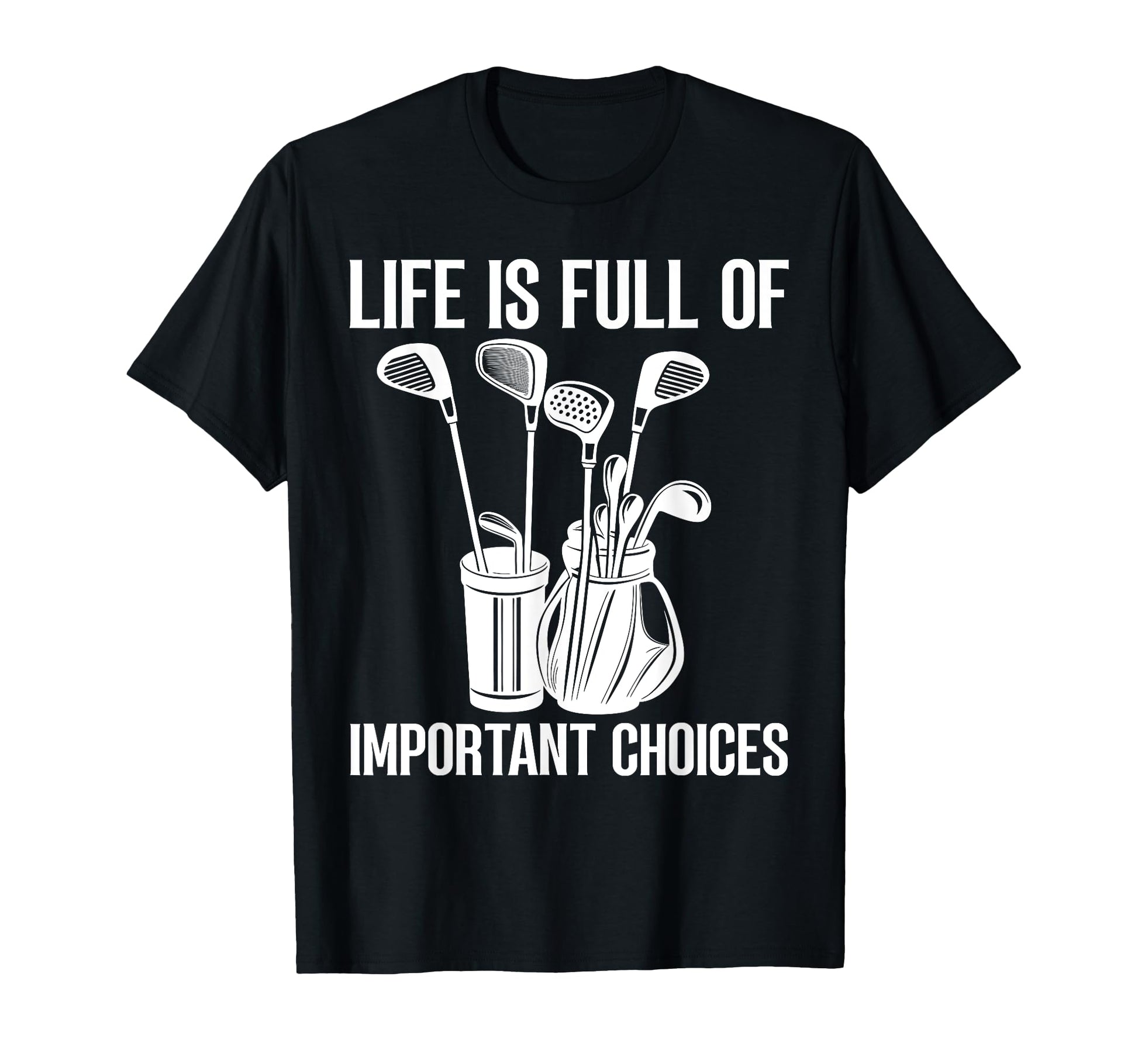Golfer Nutrition Facts Funny Golf Dad T-Shirt - Graphic Print for Adults - T-Shirt, Sweatshirt, Hoodie
