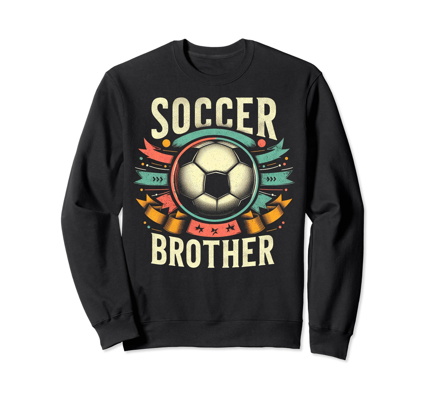 Soccer Brother Family Matching Team Sweatshirt - Custom Art Print Unisex - T-Shirt, Sweatshirt, Hoodie