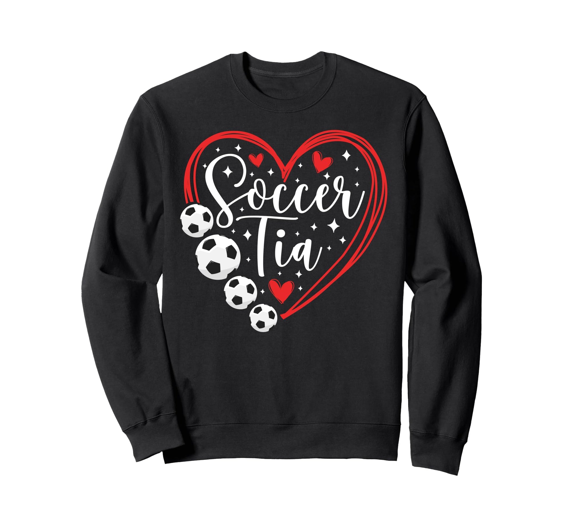 Soccer Tia Heart Tia Soccer Player Tia Sweatshirt - Minimalist Print Unisex - T-Shirt, Sweatshirt, Hoodie