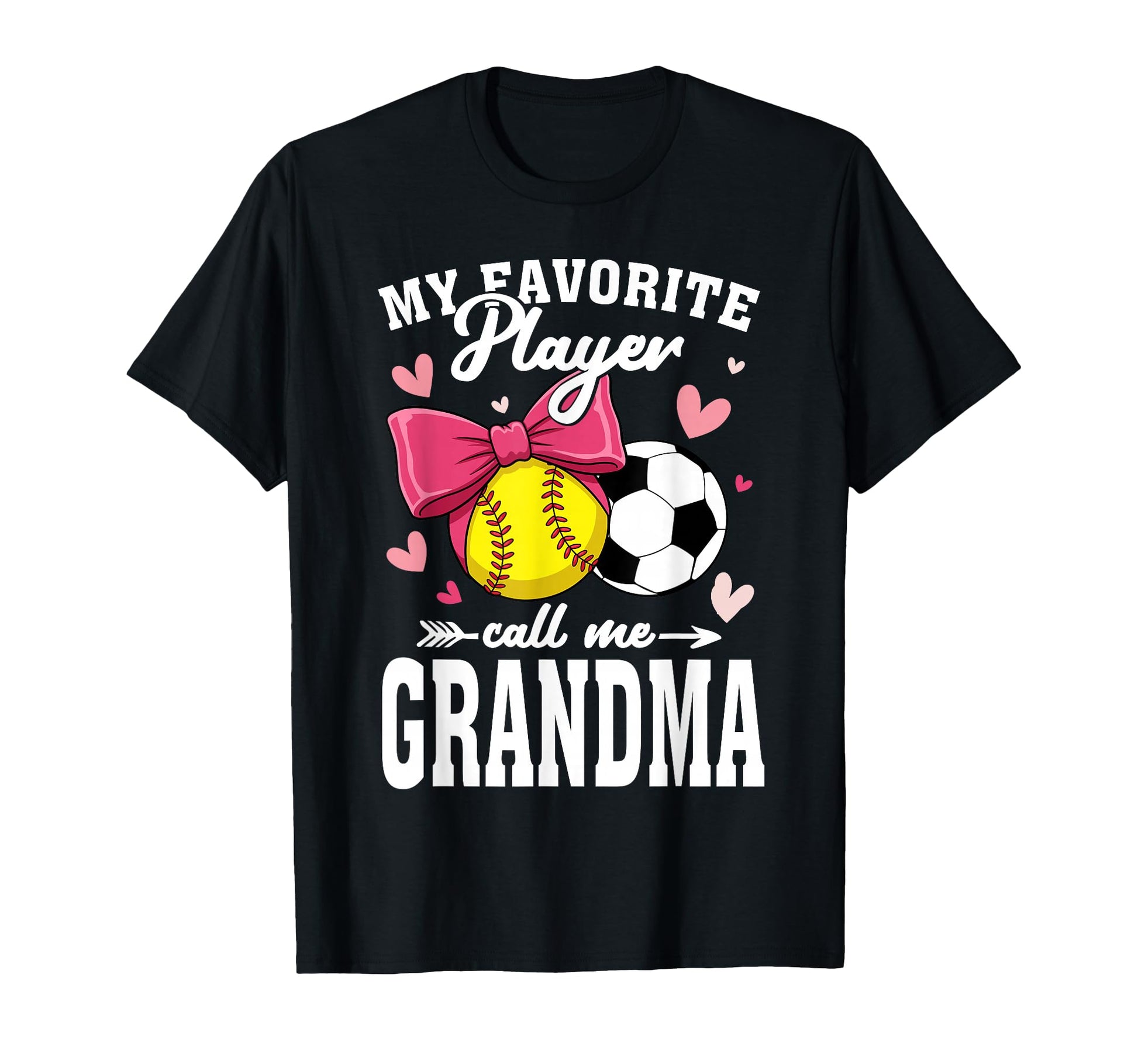 My Favorite Player Call Me Grandma T-Shirt - Trendy Graphic for Adults - T-Shirt, Sweatshirt, Hoodie