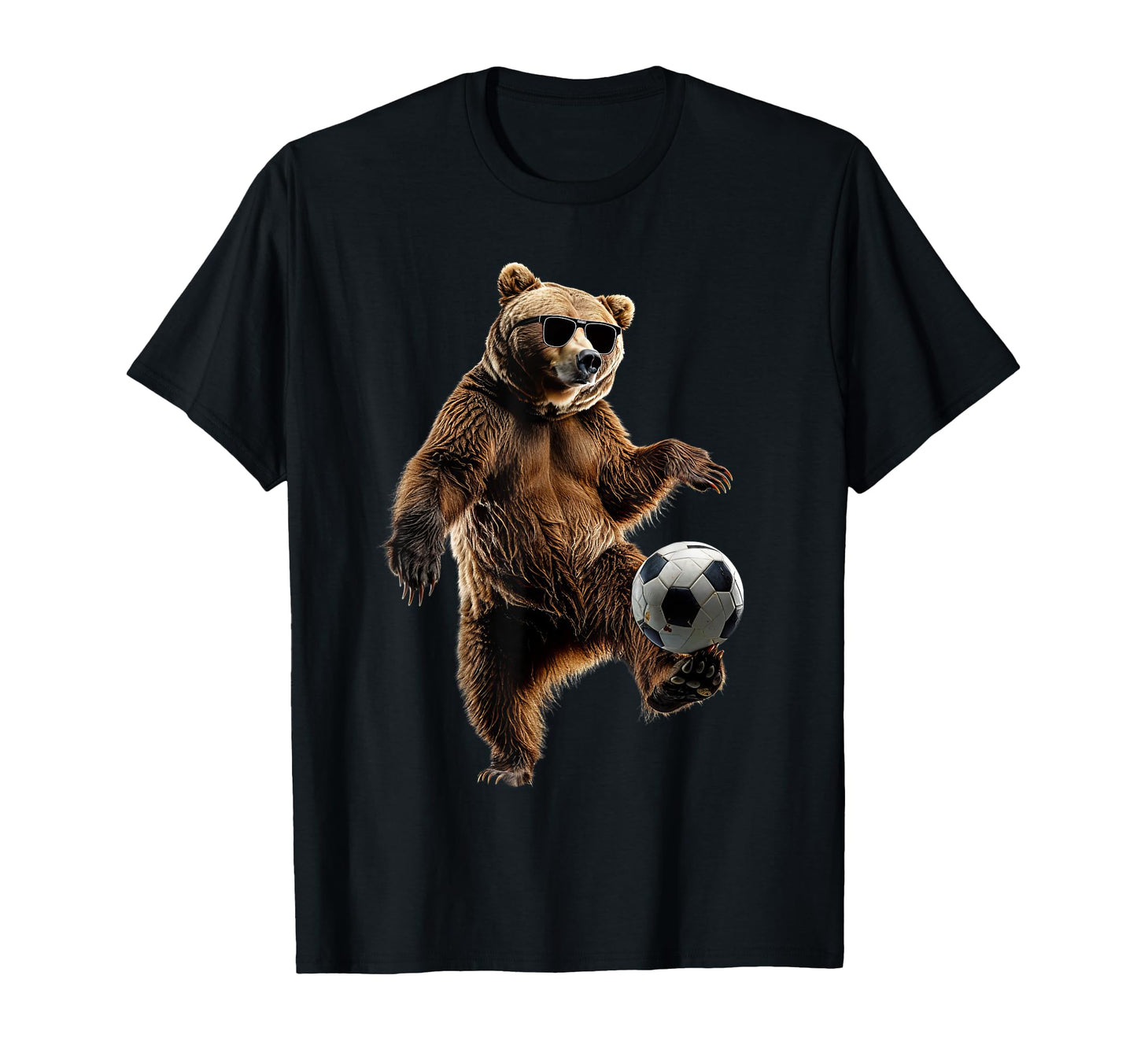 Animal Soccer Hoodie - Custom Art Print for Adults - T-Shirt, Sweatshirt, Hoodie