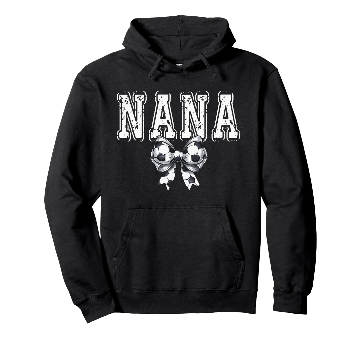 Coquette Soccer Nana Spirit Hoodie - Casual Everyday Wear Unisex - T-Shirt, Sweatshirt, Hoodie
