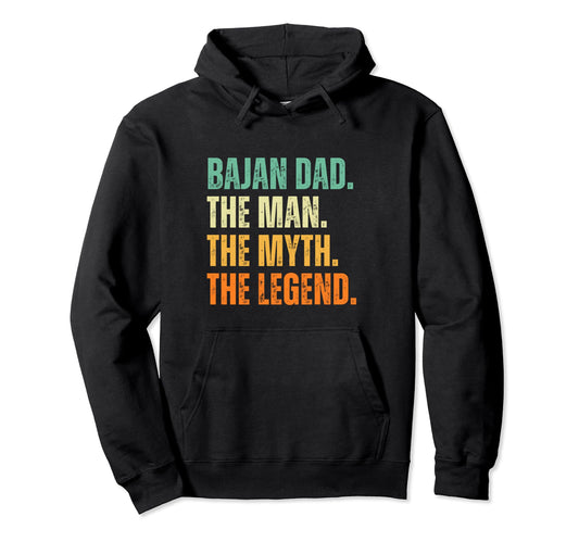 Bajan Dad Barbados Myth Legend Hoodie - Graphic Print for Adults - T-Shirt, Sweatshirt, Hoodie