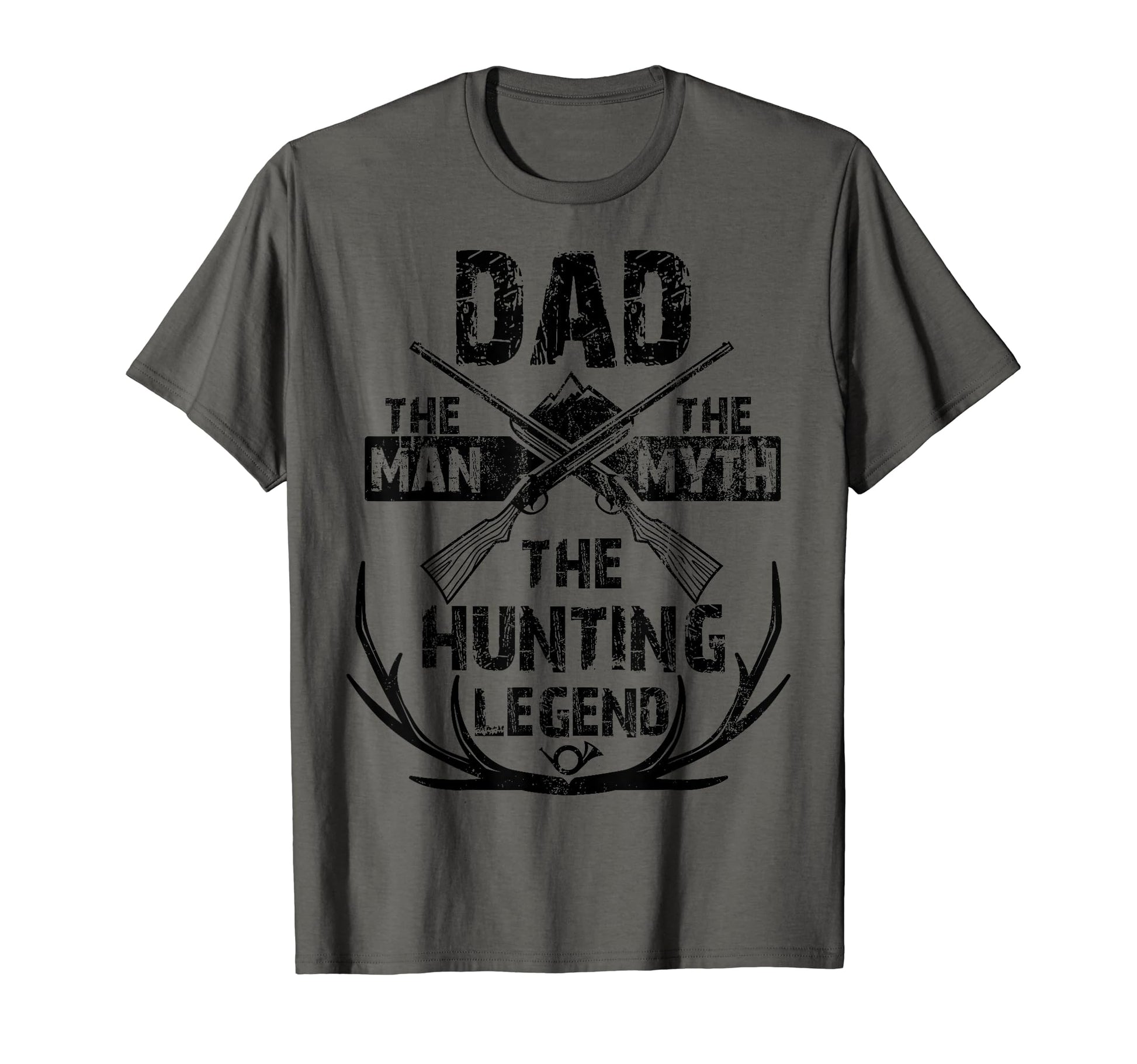 Dad Myth Hunting Legend Hunters T-Shirt - Unique Graphic Unisex - T-Shirt, Sweatshirt, Hoodie
