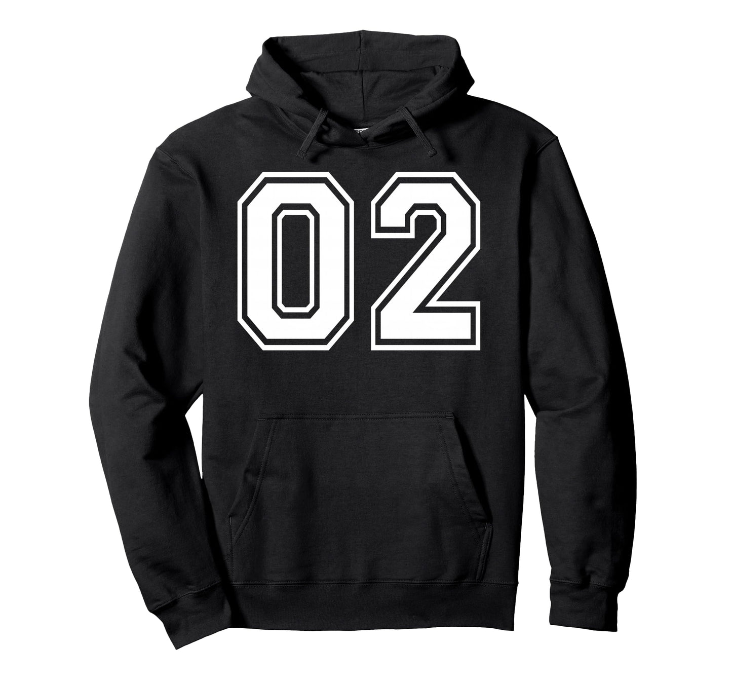 02 Number Two Team Sports Matching Hoodie - Streetwear Style Men Women - T-Shirt, Sweatshirt, Hoodie