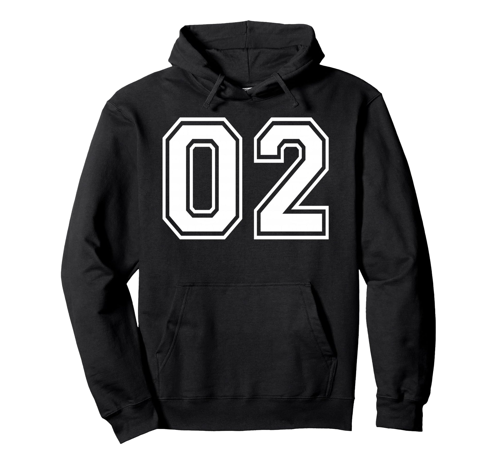 02 Number Two Team Sports Matching Hoodie - Streetwear Style Men Women - T-Shirt, Sweatshirt, Hoodie