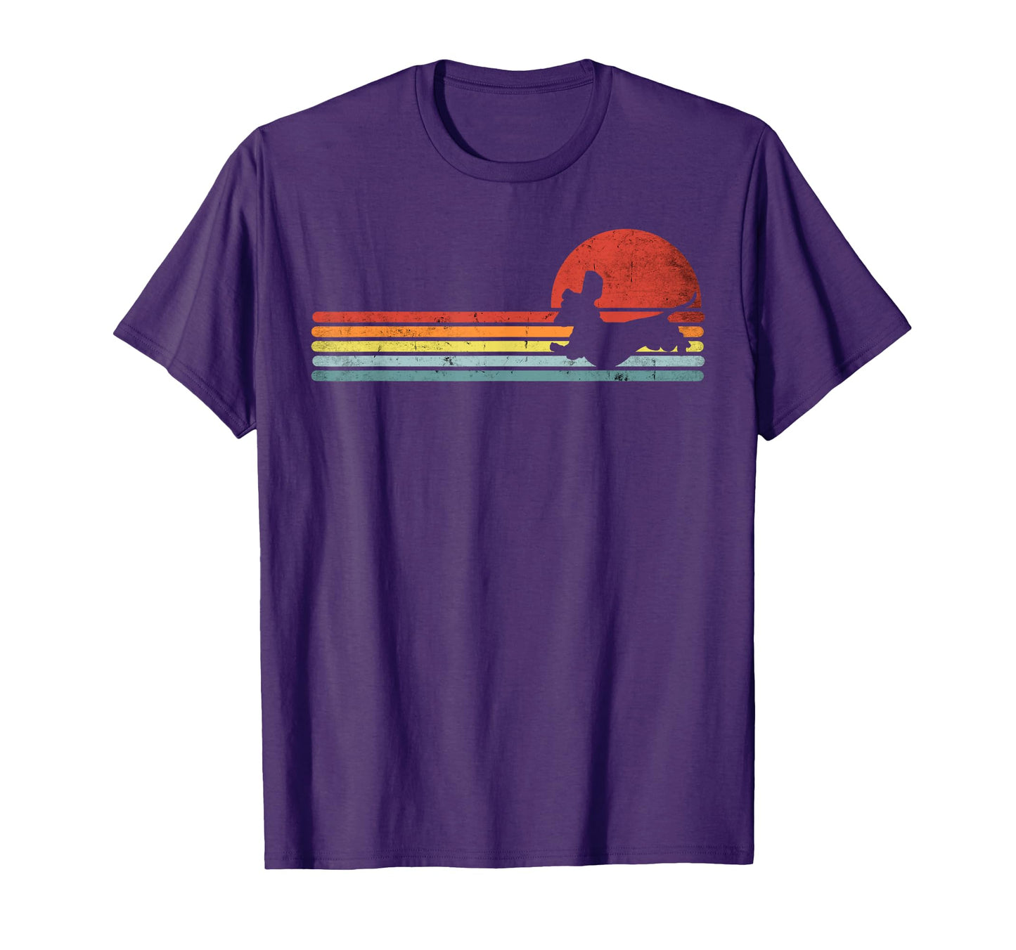 Dachshund Dachshund Dog Silhouette T-Shirt - Aesthetic Graphic Men Women - T-Shirt, Sweatshirt, Hoodie