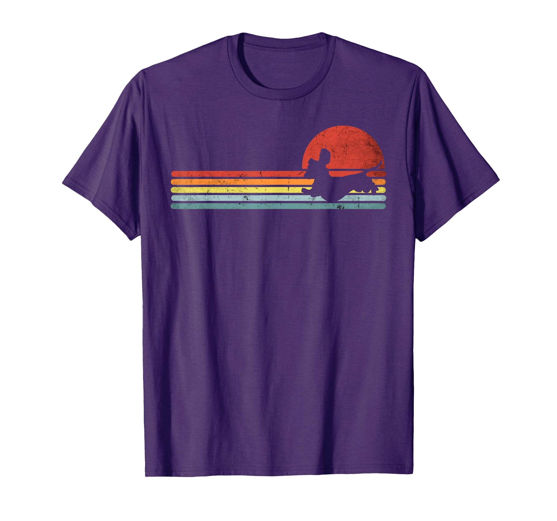 Dachshund Dachshund Dog Silhouette T-Shirt - Aesthetic Graphic Men Women - T-Shirt, Sweatshirt, Hoodie
