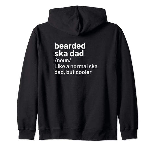 Bearded Ska Dad Music T Shirts T-Shirt - Unique Graphic Men Women - T-Shirt, Sweatshirt, Hoodie