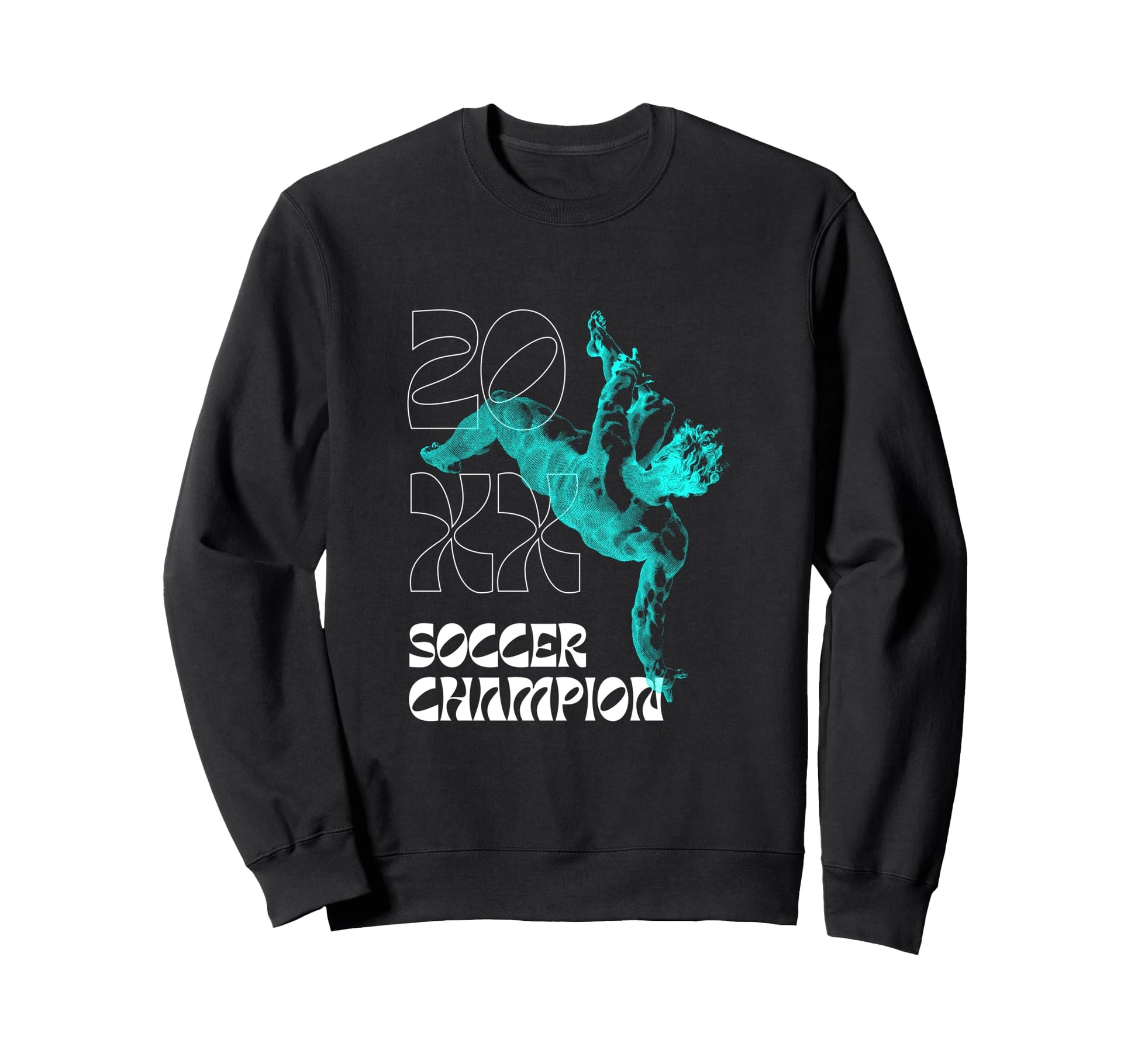 Soccer Champion Sweatshirt - Aesthetic Graphic Men Women - T-Shirt, Sweatshirt, Hoodie