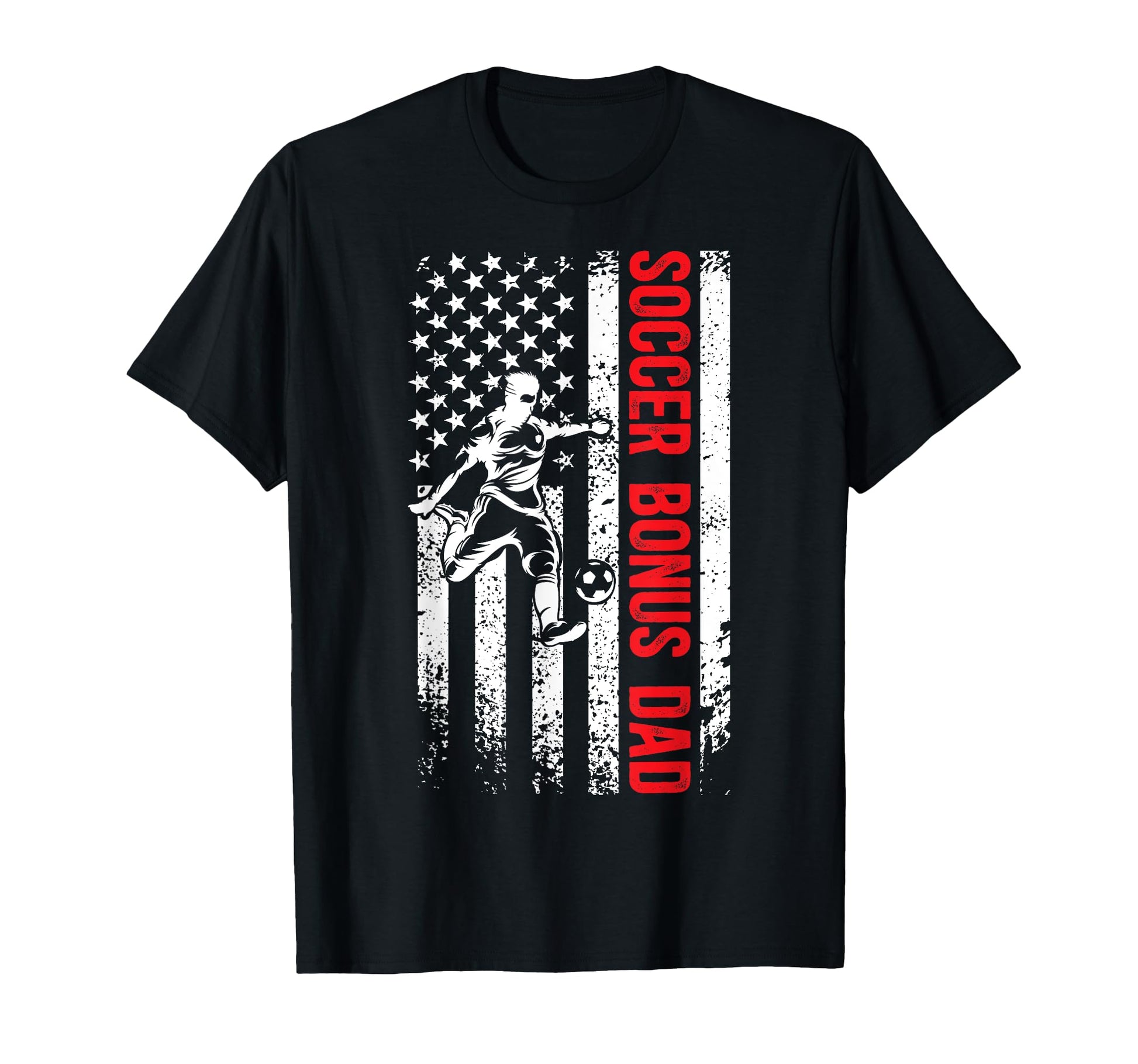 Soccer Bonus Dad Soccer Player Bonus Dad T-Shirt - Trendy Graphic Unisex - T-Shirt, Sweatshirt, Hoodie