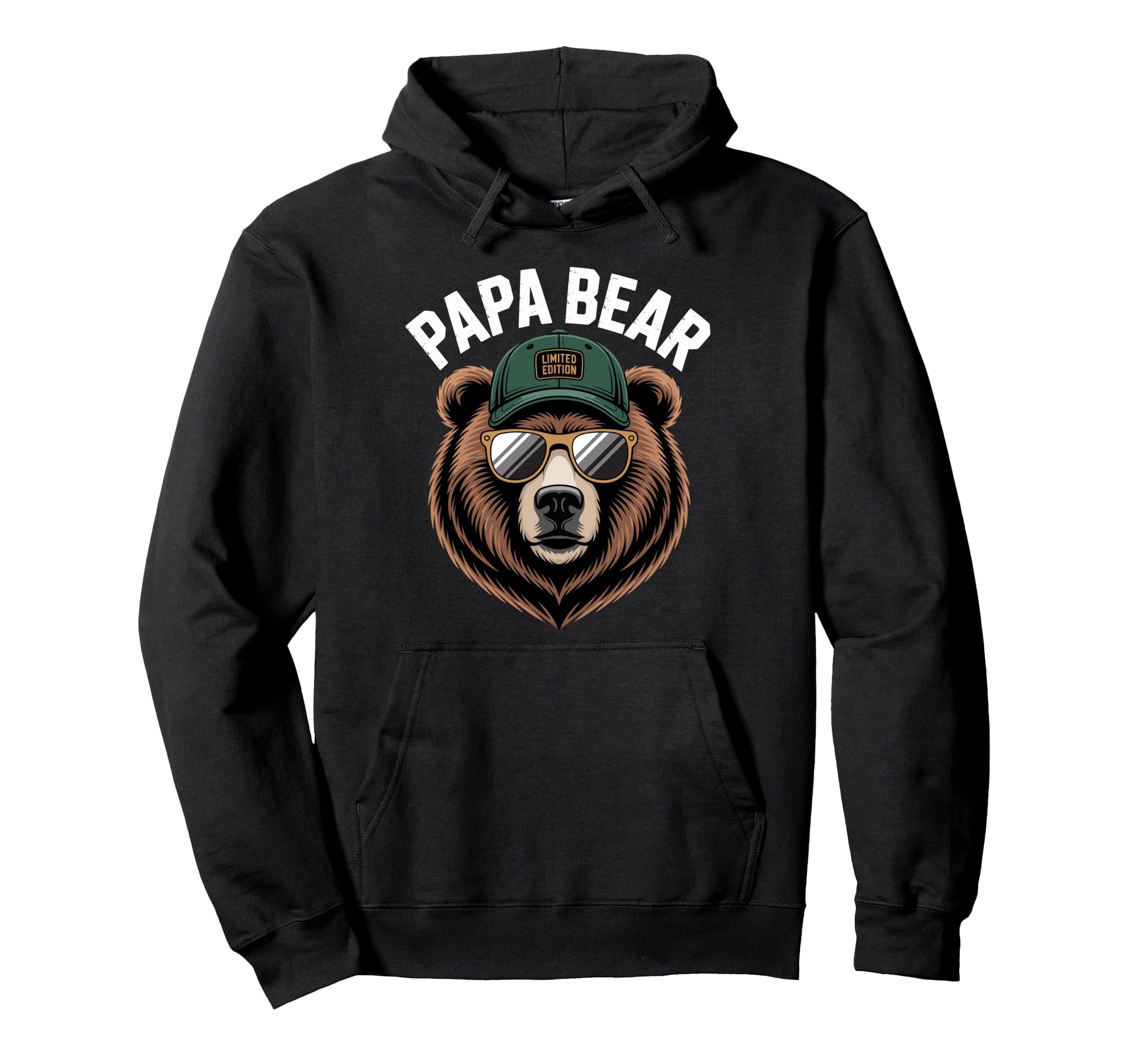 Strong Fathers Day Papa Bear Bear Hoodie - Streetwear Style for Adults - T-Shirt, Sweatshirt, Hoodie