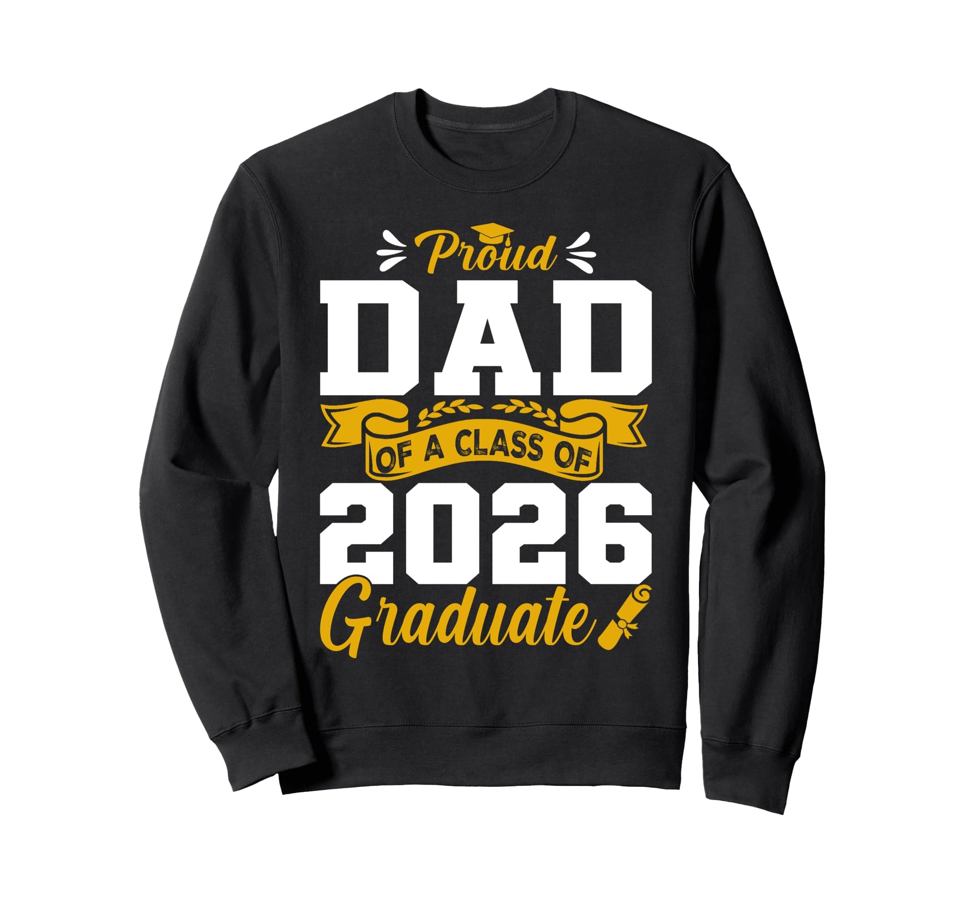 Graduation Family 2026 Graduate Hoodie - Minimalist Print for Adults - T-Shirt, Sweatshirt, Hoodie