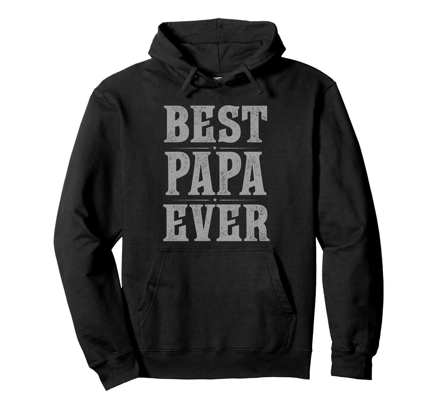 Best Papa Ever Bold Hoodie - Aesthetic Graphic for Adults - T-Shirt, Sweatshirt, Hoodie