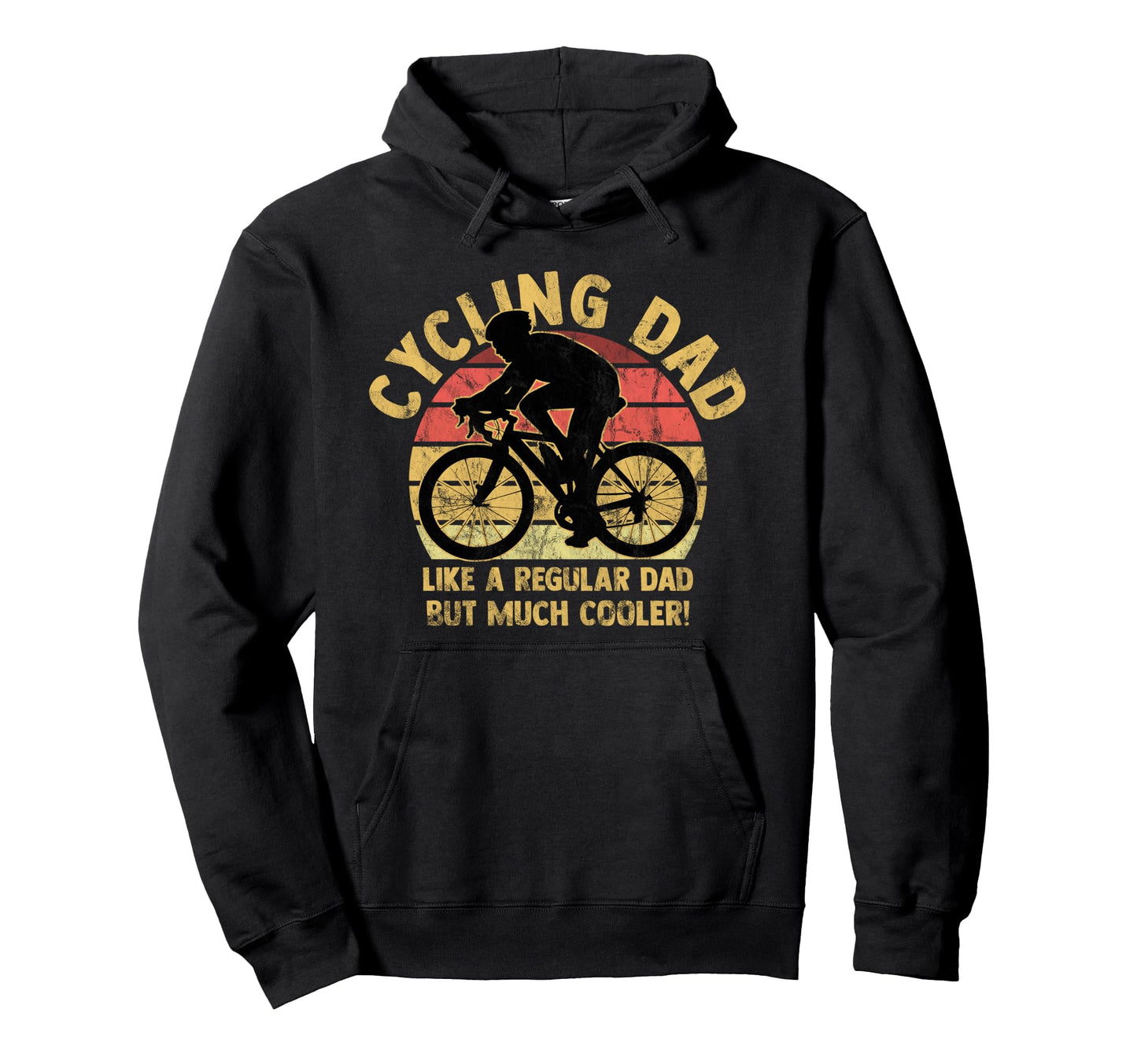 Cycling Dad Bike Rider Gift Hoodie - Novelty Apparel for Adults - T-Shirt, Sweatshirt, Hoodie
