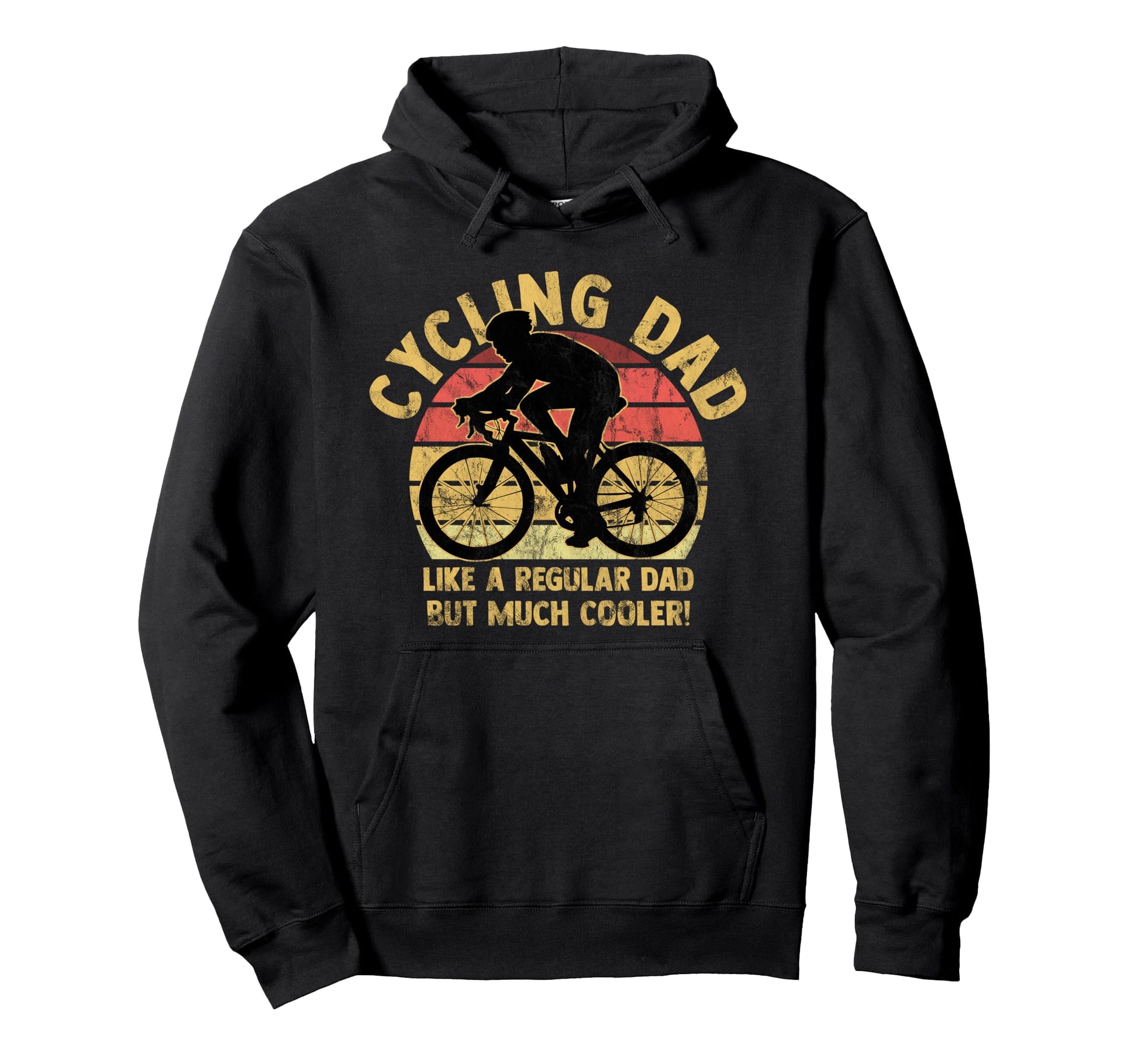 Cycling Dad Bike Rider Gift Hoodie - Novelty Apparel for Adults - T-Shirt, Sweatshirt, Hoodie