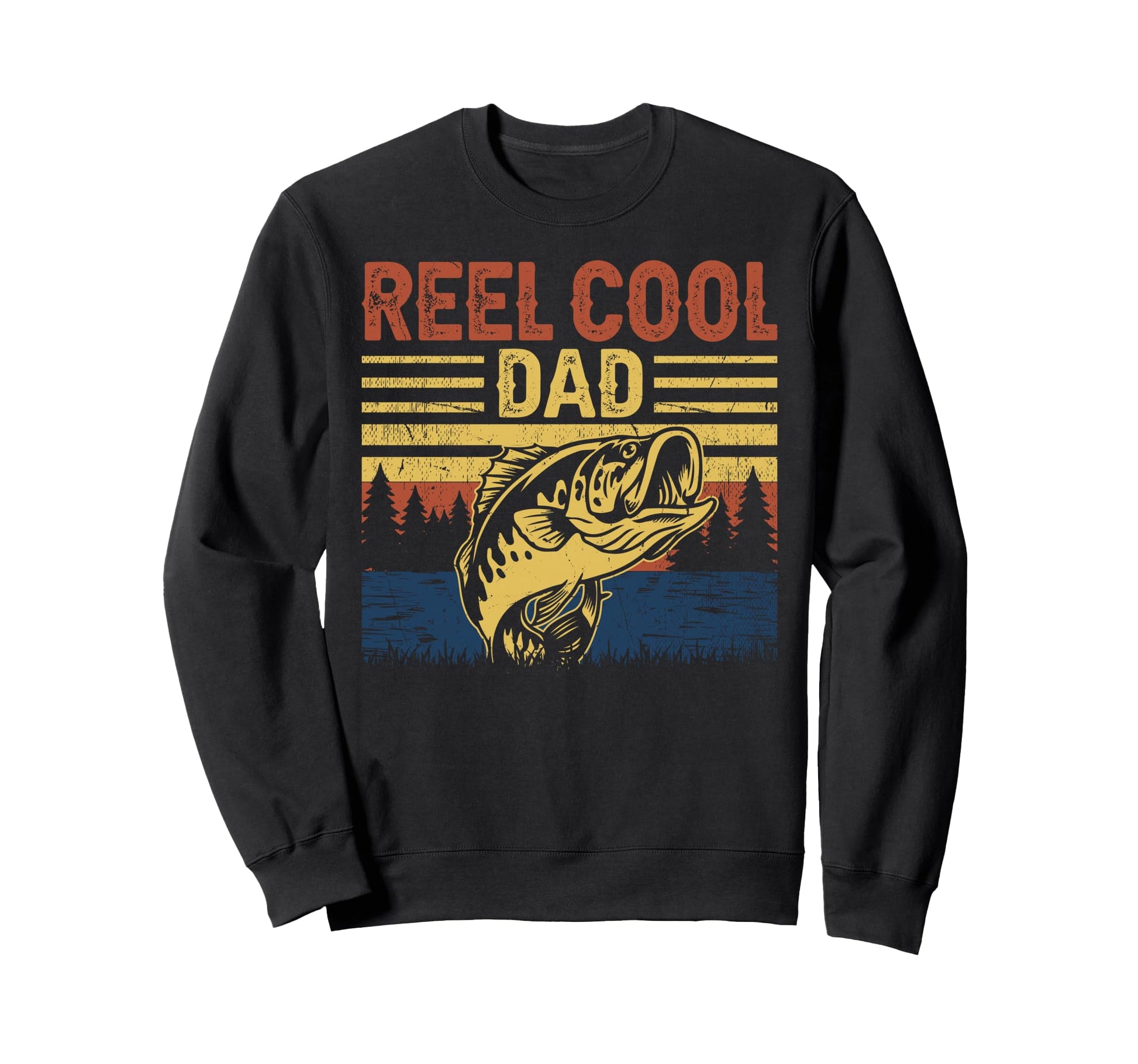 Best Dad Ever Fathers Day Family Sweatshirt - Casual Everyday Wear Unisex - T-Shirt, Sweatshirt, Hoodie