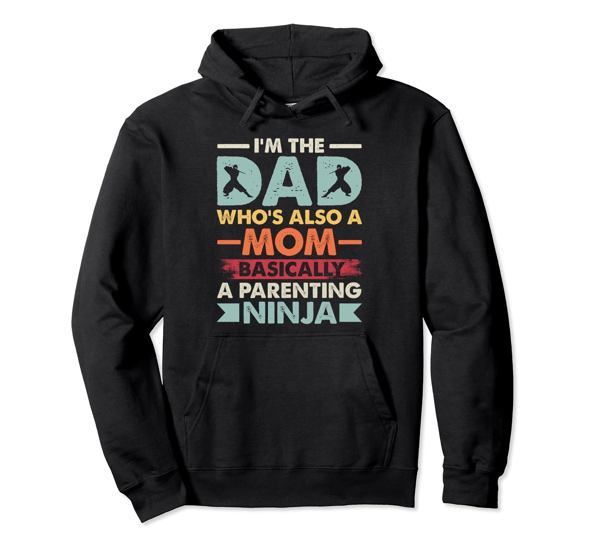 Funny Single Dad Fathers Day Hoodie - Fun Novelty Design for Adults - T-Shirt, Sweatshirt, Hoodie