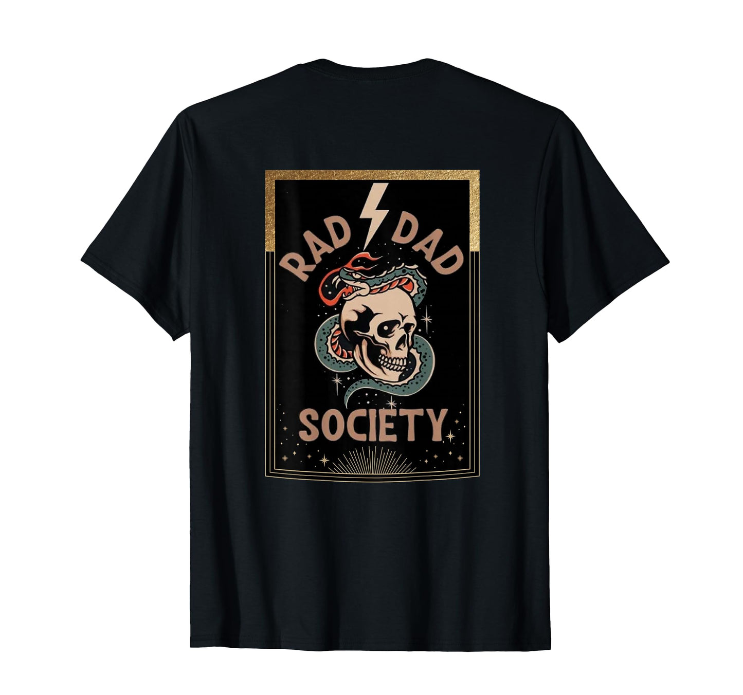 Rad Dad Society Dad Club Dad T-Shirt - Casual Everyday Wear for Adults - T-Shirt, Sweatshirt, Hoodie