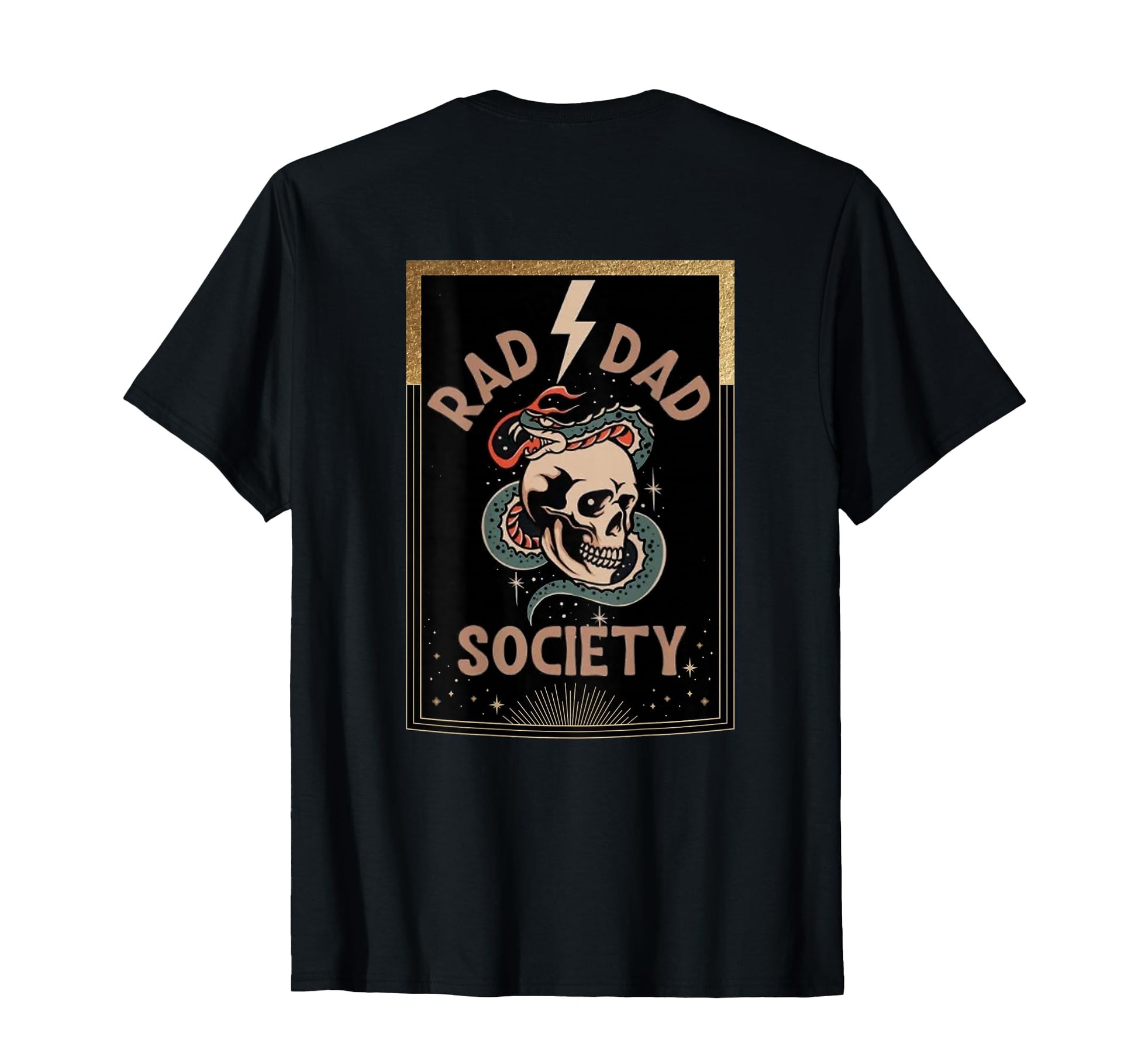 Rad Dad Society Dad Club Dad T-Shirt - Casual Everyday Wear for Adults - T-Shirt, Sweatshirt, Hoodie