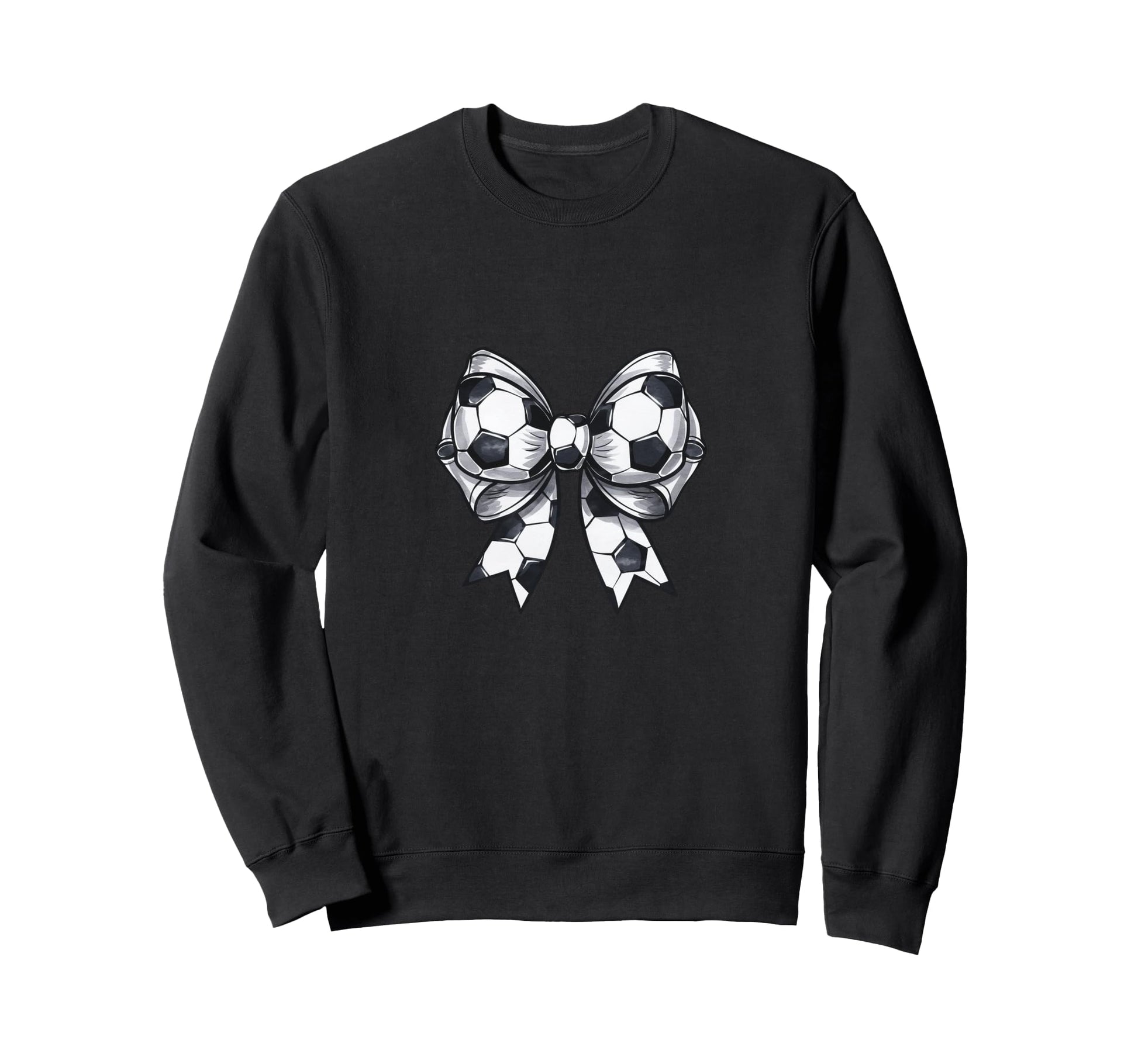 Coquette Soccer Bow Matching Family Sweatshirt - Novelty Apparel Men Women - T-Shirt, Sweatshirt, Hoodie
