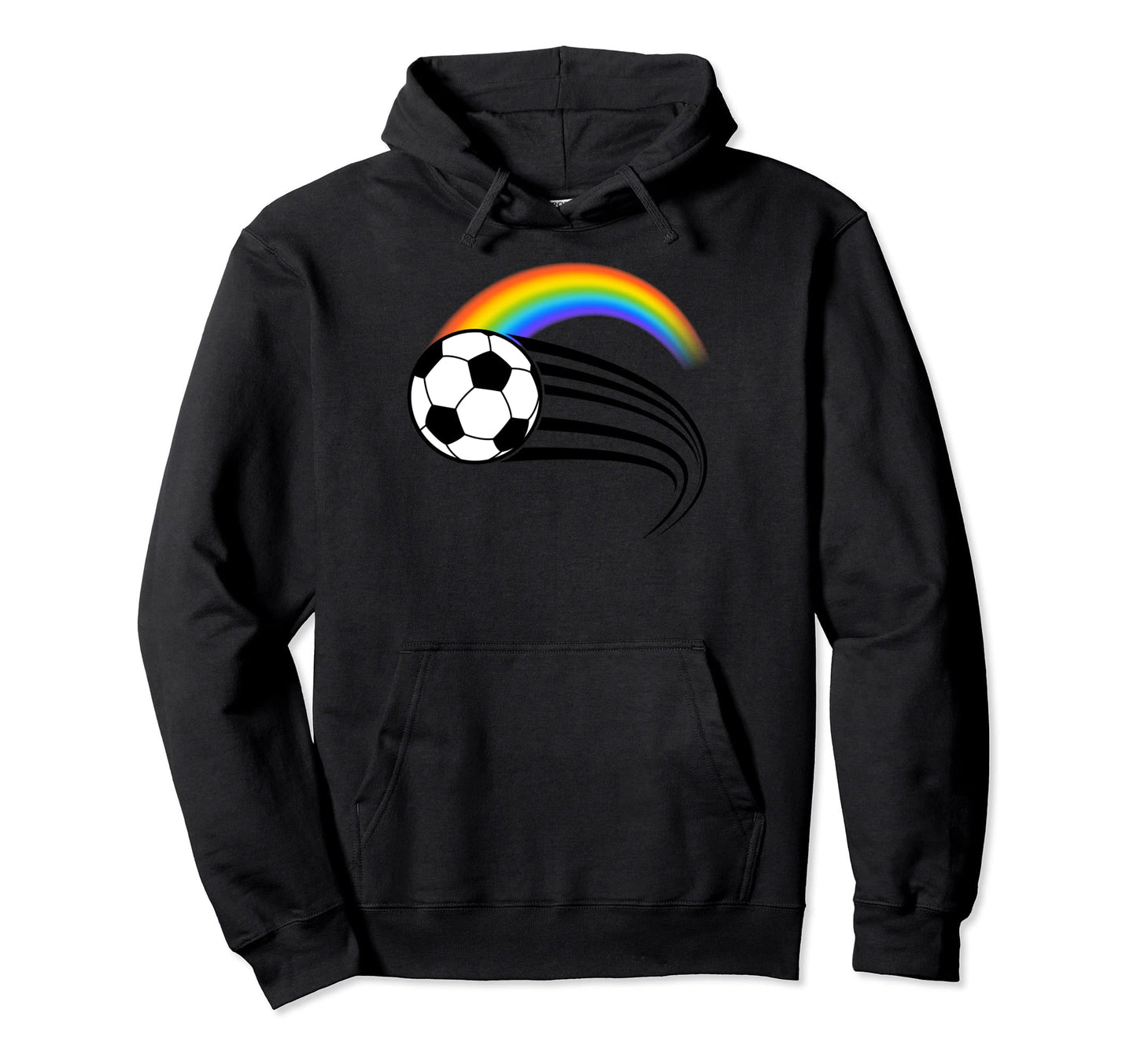 Lgbt Soccer Hoodie - Unique Graphic Unisex - T-Shirt, Sweatshirt, Hoodie