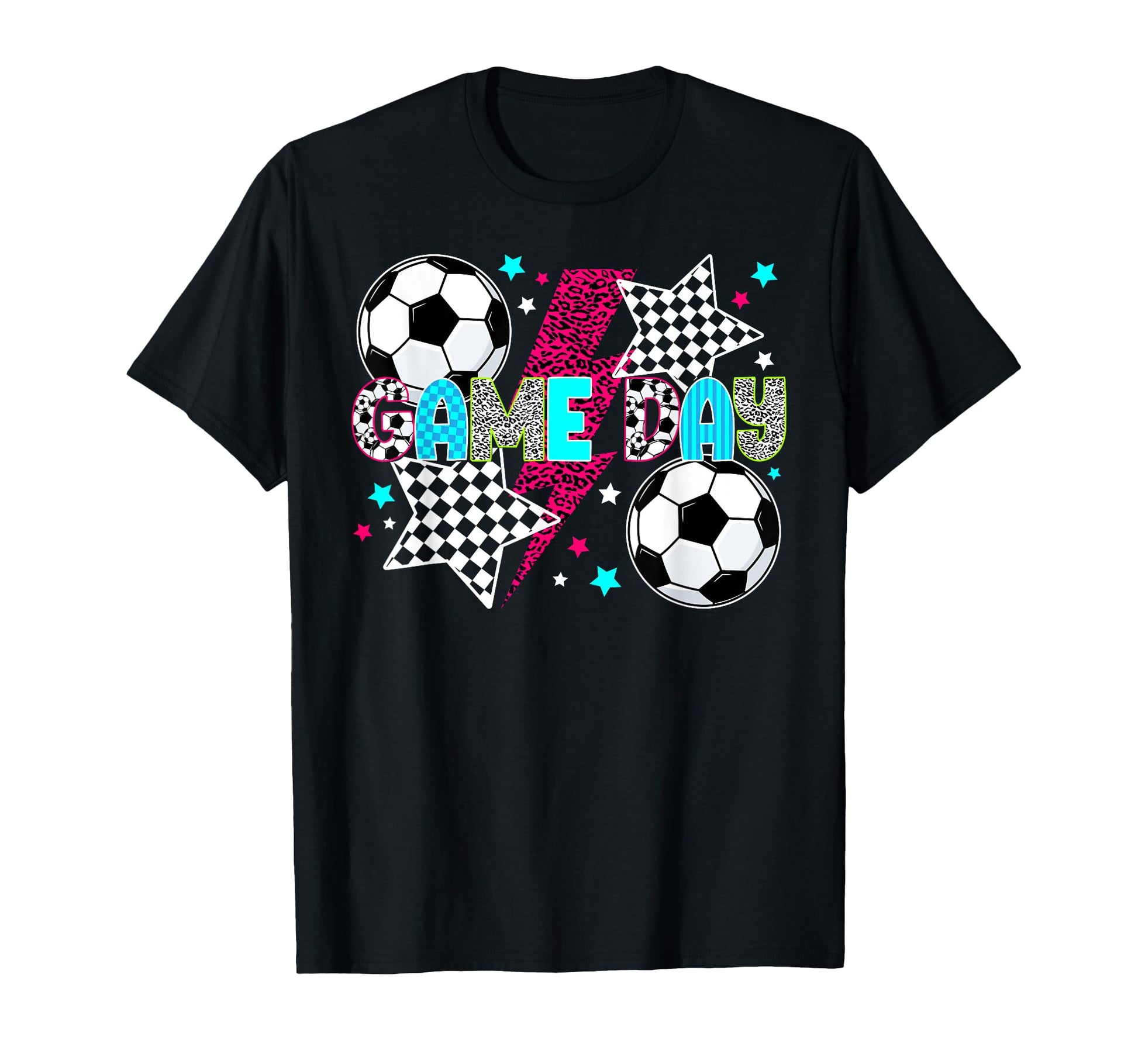 Game Day Soccer Preppy Soccer Game Day T-Shirt - Trendy Graphic Unisex - T-Shirt, Sweatshirt, Hoodie