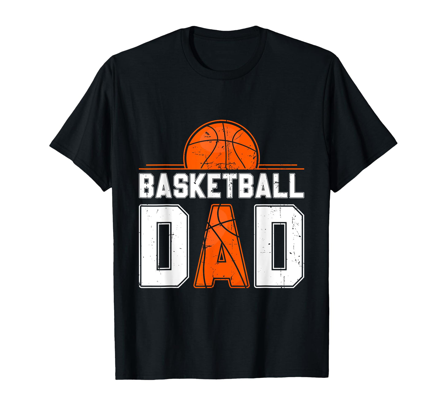 Basketball Dad Fathers Day Gifts Hoodie - Casual Everyday Wear Unisex - T-Shirt, Sweatshirt, Hoodie