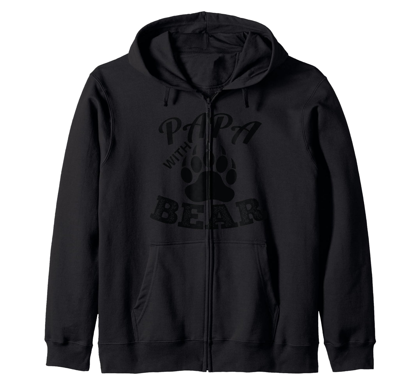 Papa Bear Claw Father Dad Teddy Gift Hoodie - Fun Novelty Design for Adults - T-Shirt, Sweatshirt, Hoodie