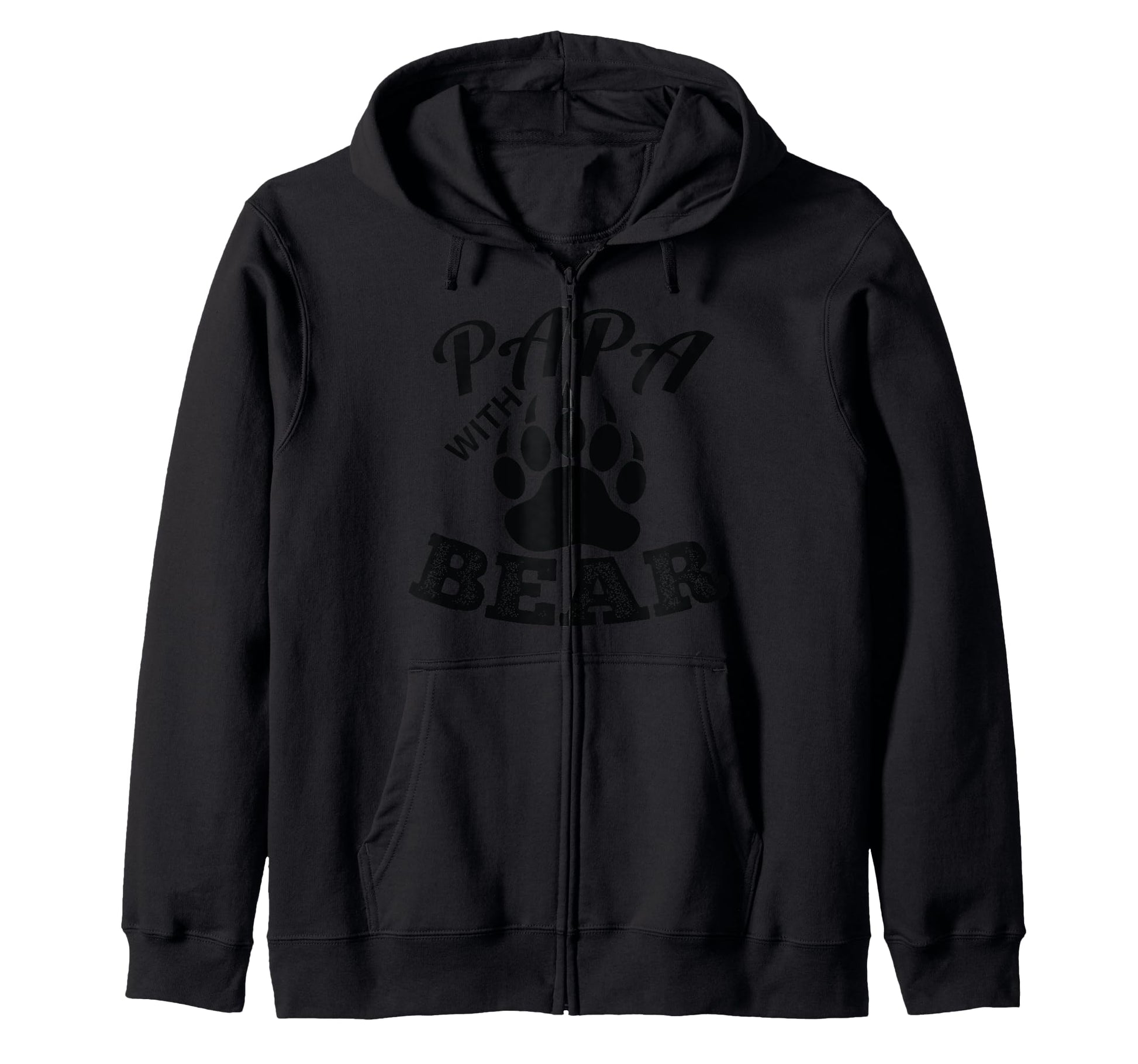 Papa Bear Claw Father Dad Teddy Gift Hoodie - Fun Novelty Design for Adults - T-Shirt, Sweatshirt, Hoodie