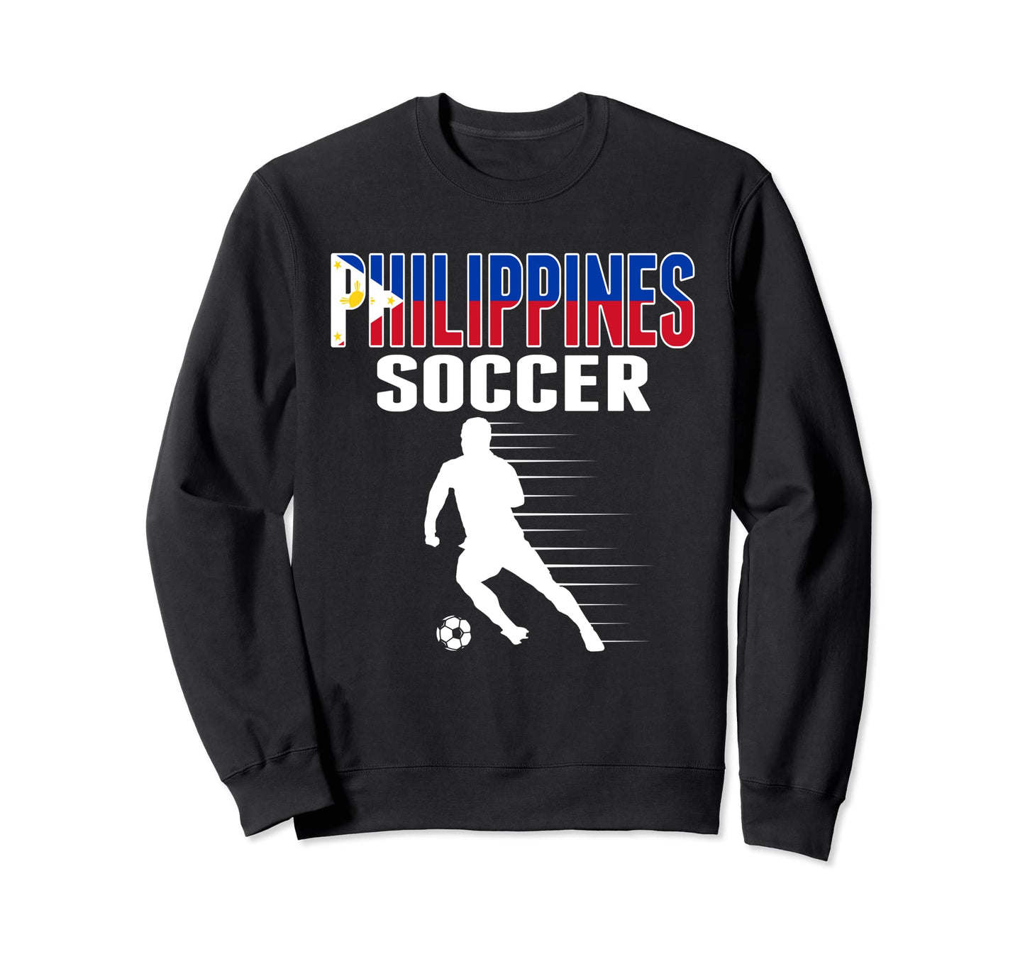 Philippines Soccer Fans Jersey Sweatshirt - Streetwear Style for Adults - T-Shirt, Sweatshirt, Hoodie