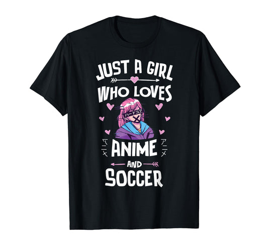 Anime And Soccer Present Teen T-Shirt - Custom Art Print Unisex - T-Shirt, Sweatshirt, Hoodie