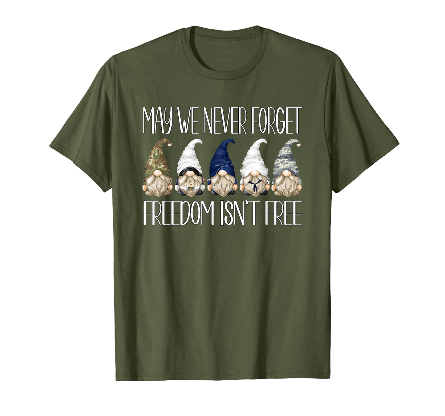 Unique Military Dad Gnomes Veteran T-Shirt - Aesthetic Graphic for Adults - T-Shirt, Sweatshirt, Hoodie